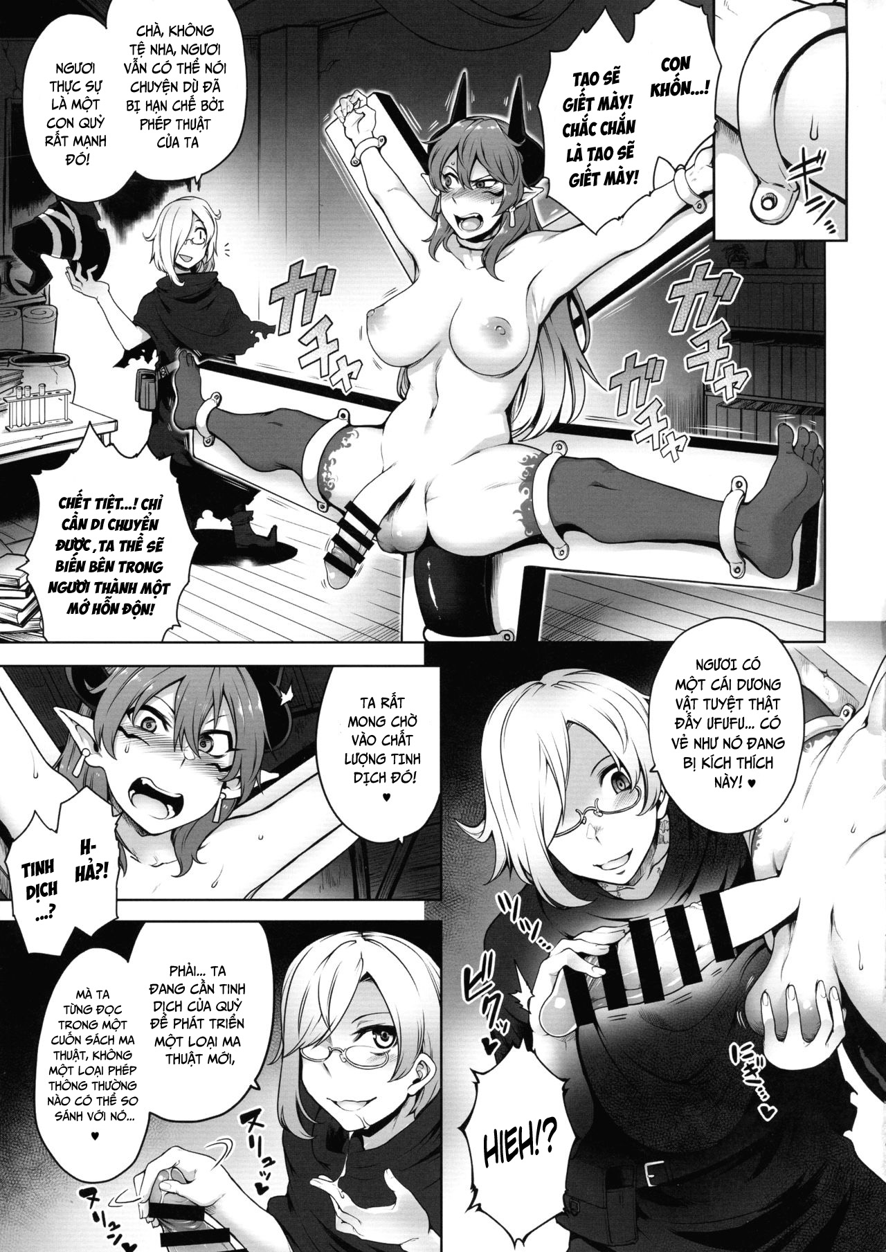 Đọc truyện hentai Futanari Akuma no Shachiku Seikatsu - Oneshot