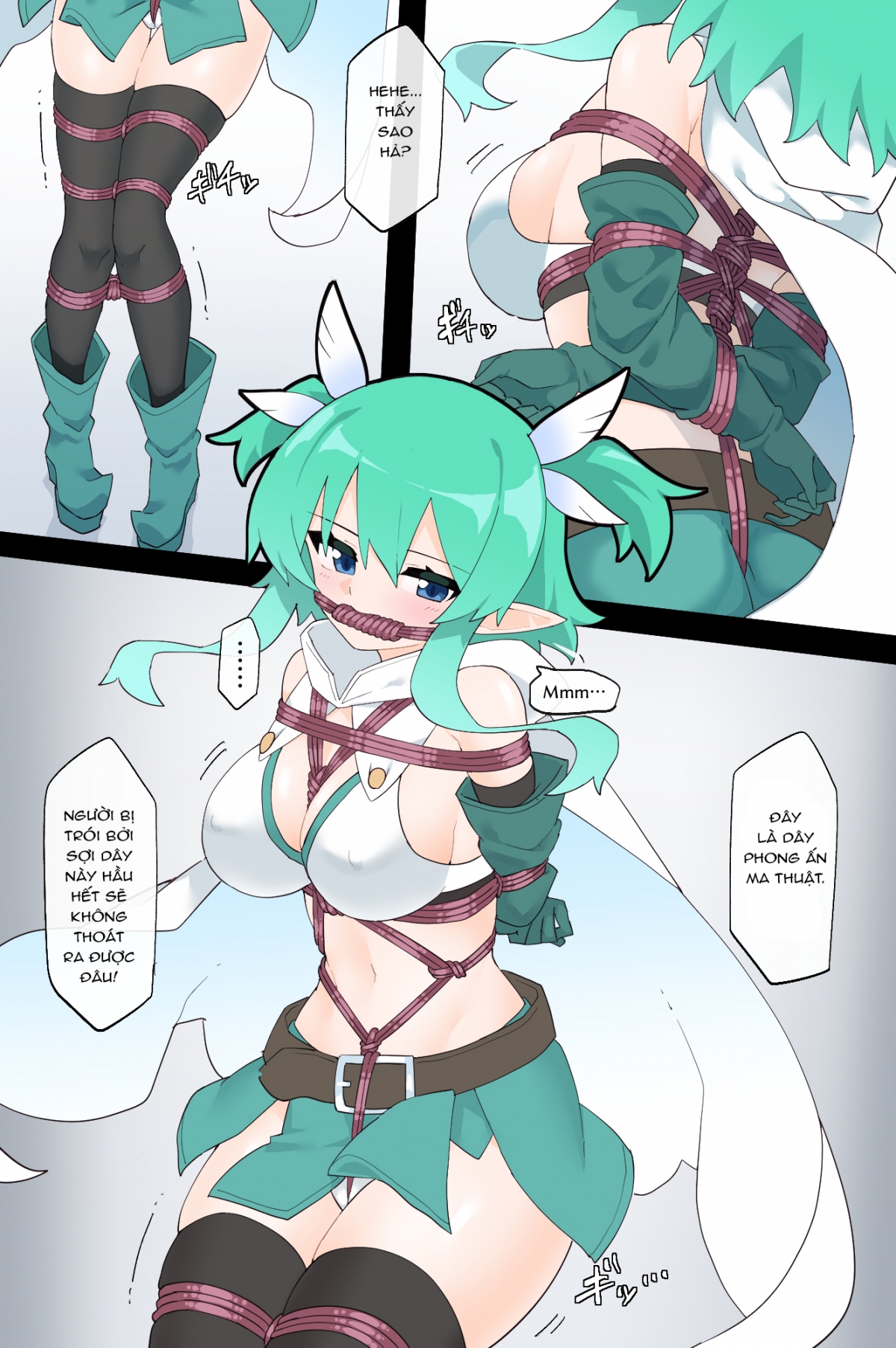 Đọc truyện hentai Guild bắt cóc và người bảo hộ khu rừng - Oneshot