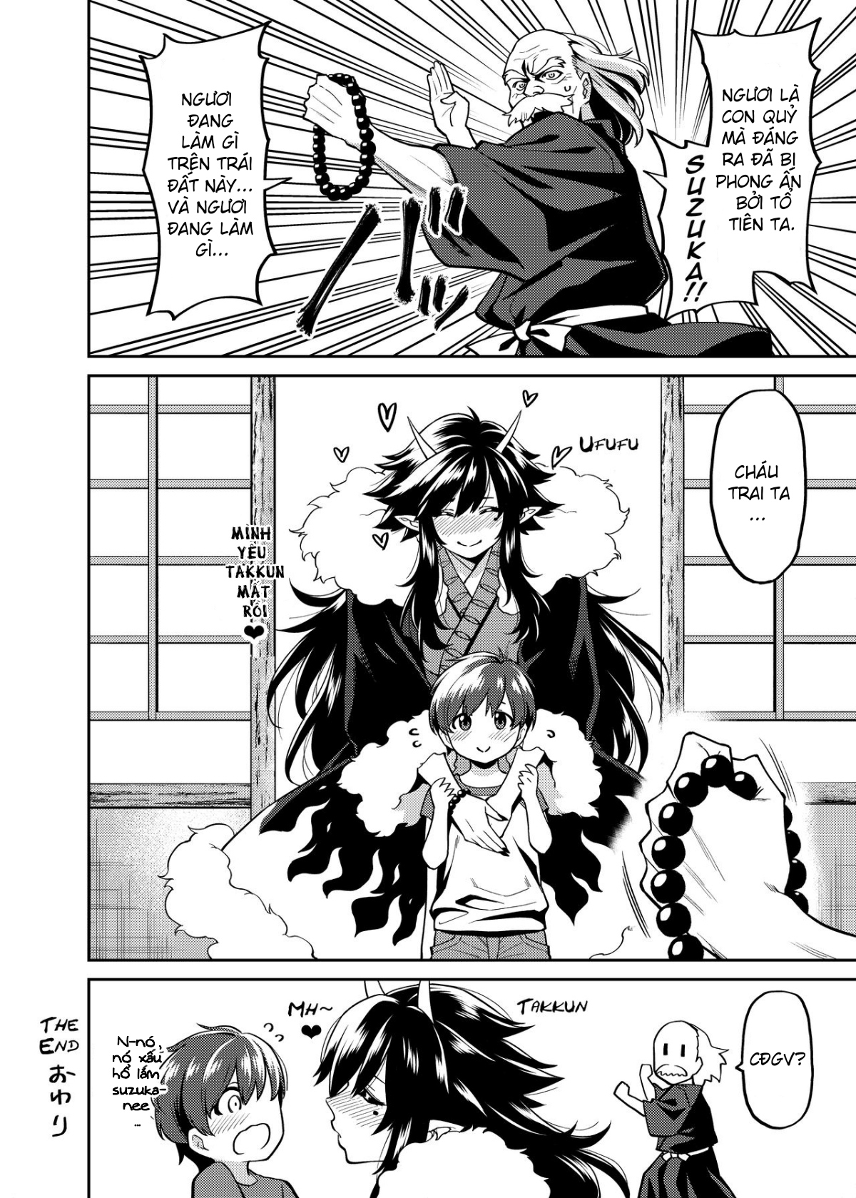 Đọc truyện hentai Takkun and the Oni Onee-san - Oneshot