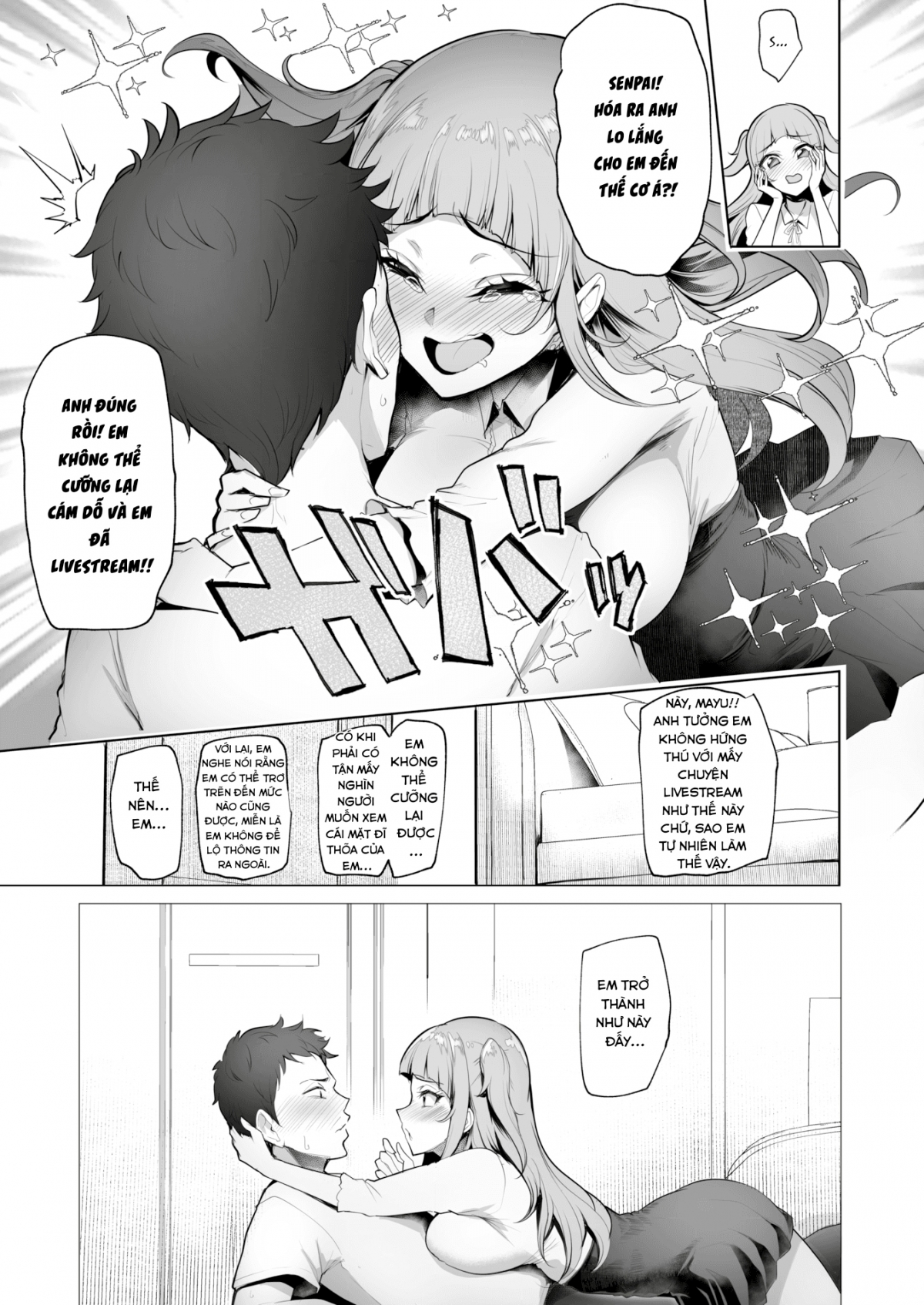 Đọc truyện hentai Tôi không thể ngừng livestream! - Oneshot mừng mở mute