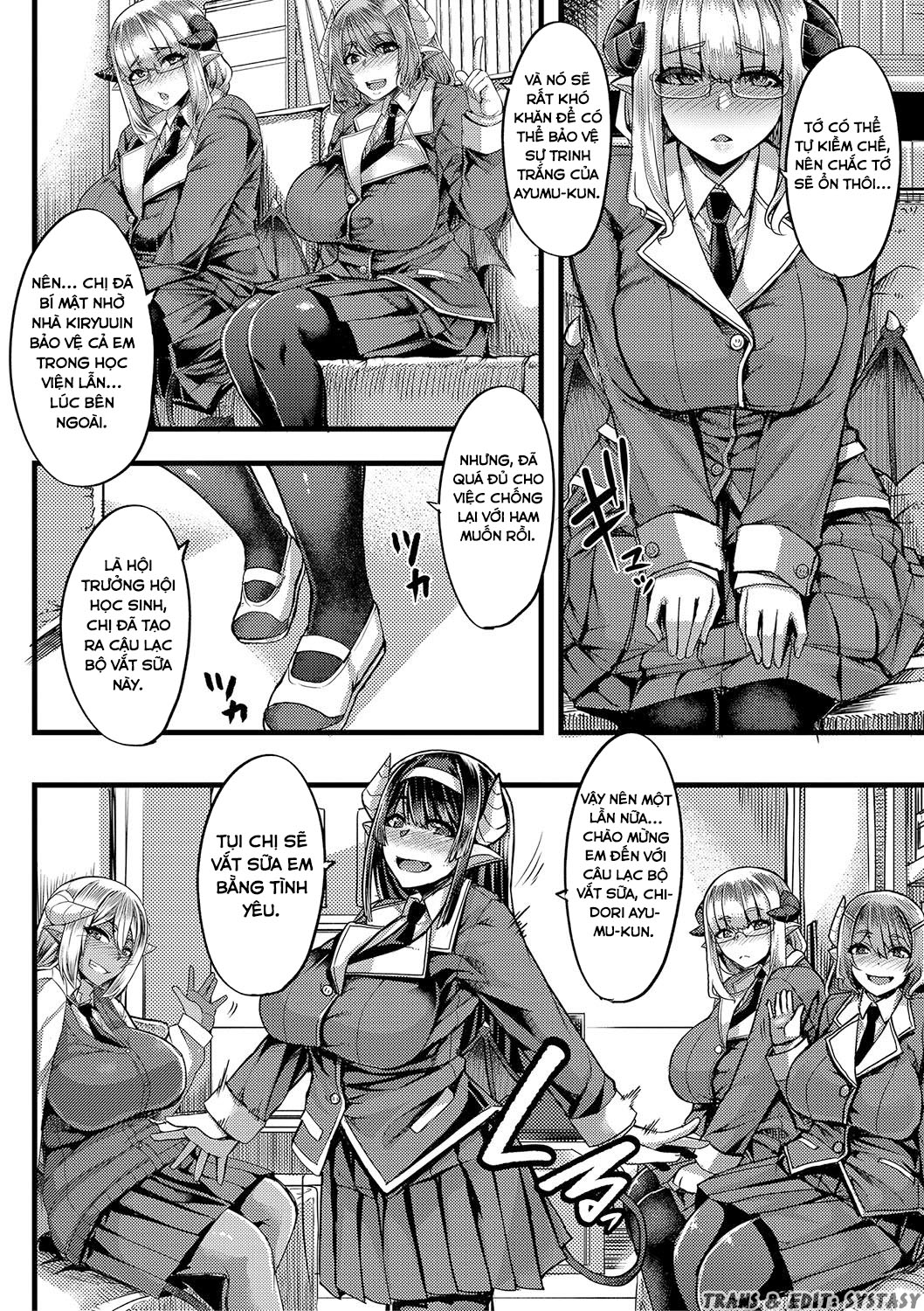 Đọc truyện hentai Succubus Sakusei-bu - Chap 1