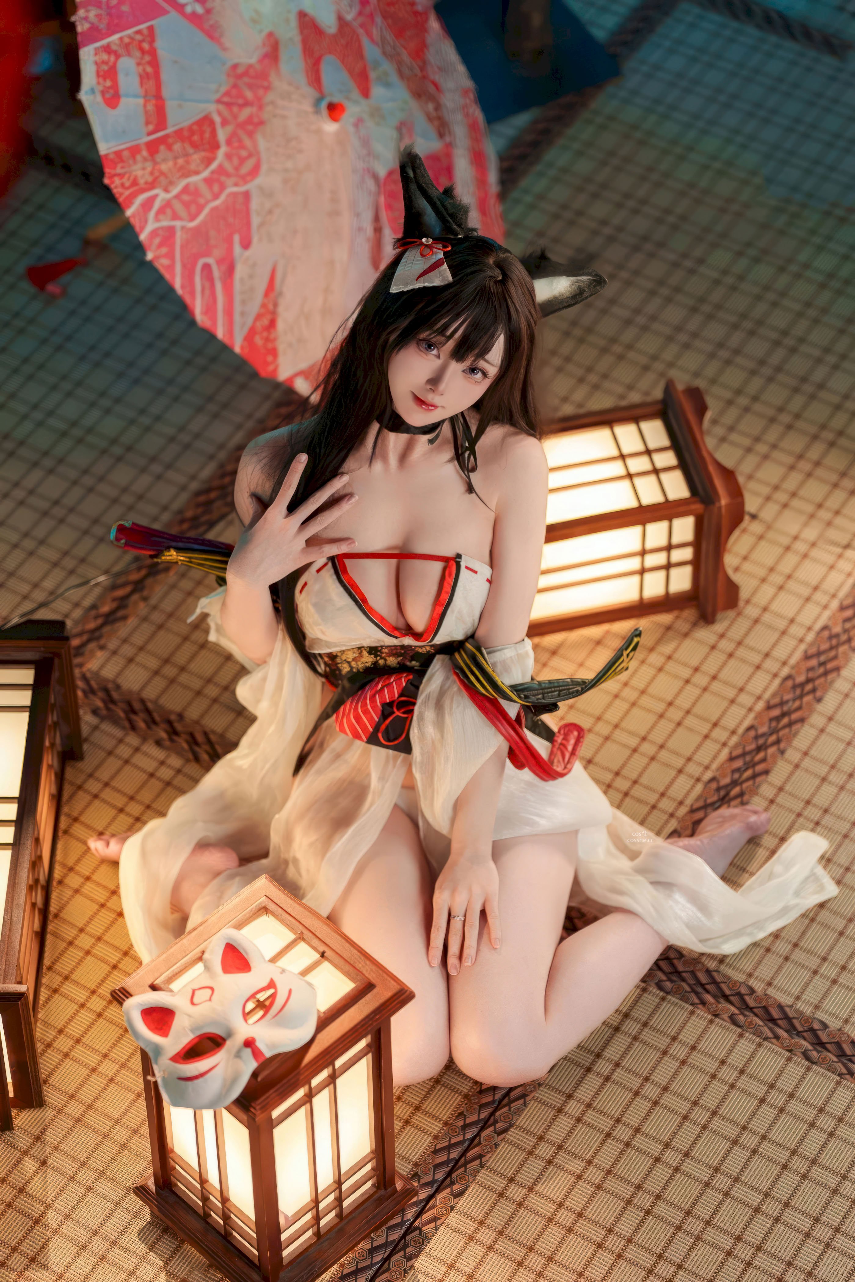 Đọc truyện hentai Tuyển tập Albums siêu phẩm Cosplay - Chap 1278 - Maeno-sama - Azur Lane Amagi Swimsuit