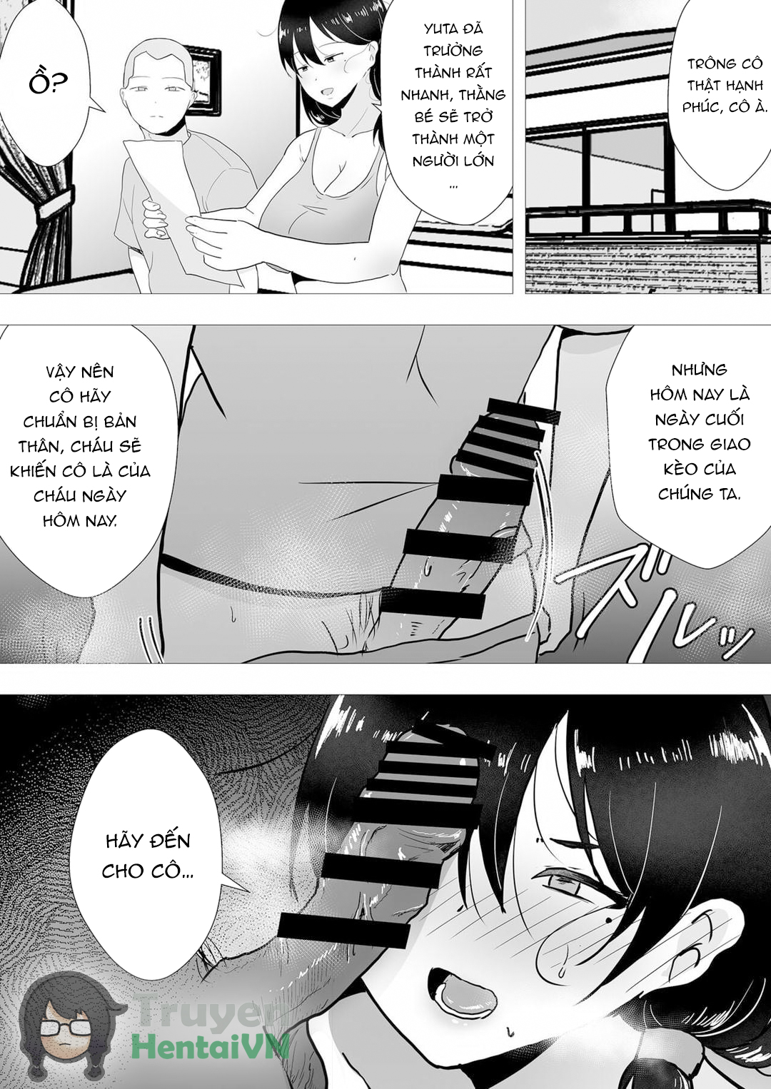 Đọc truyện hentai TomoKano Kaa-chan~ Daisuki na Ore no Hahaoya wa Aho na Shinyuu no Kanojo~ - Chap 2