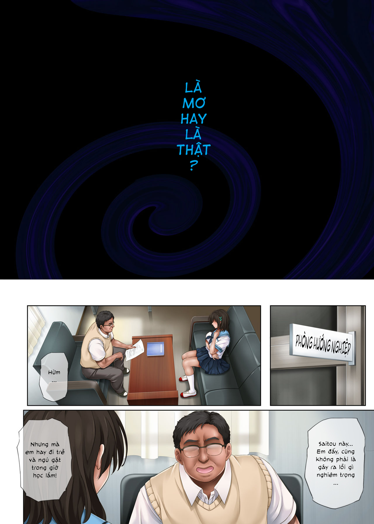 Đọc truyện hentai Là mơ hay là thật? - Saitou Misaki - phần 1
