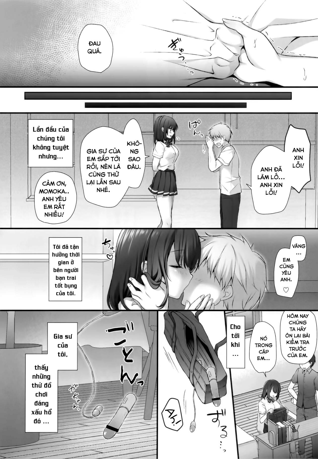 Đọc truyện hentai Sensei đừng mà~ - Oneshot