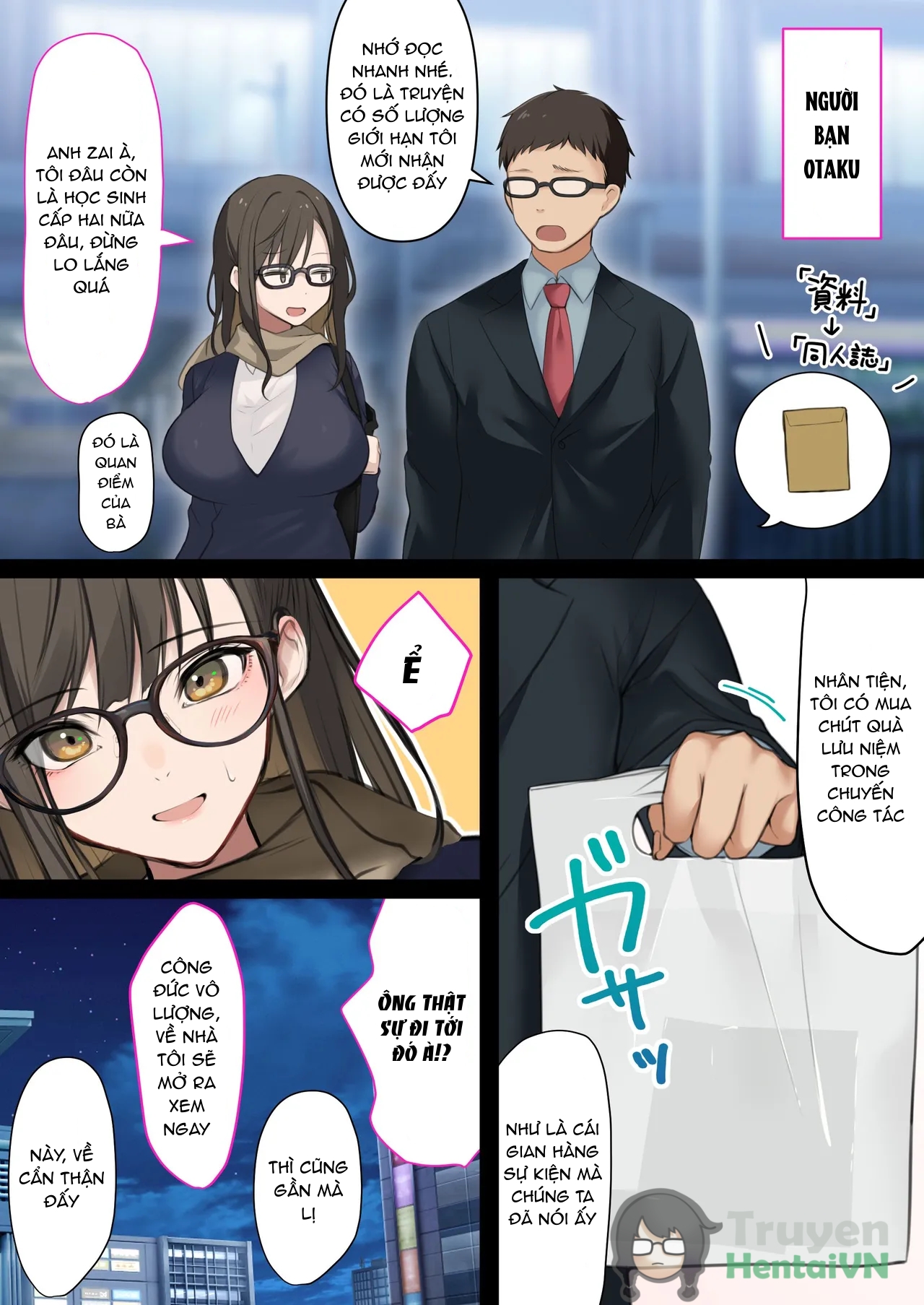 Đọc truyện hentai Kaisha no Tier 1 Mojo to Otaku Sex - Oneshot