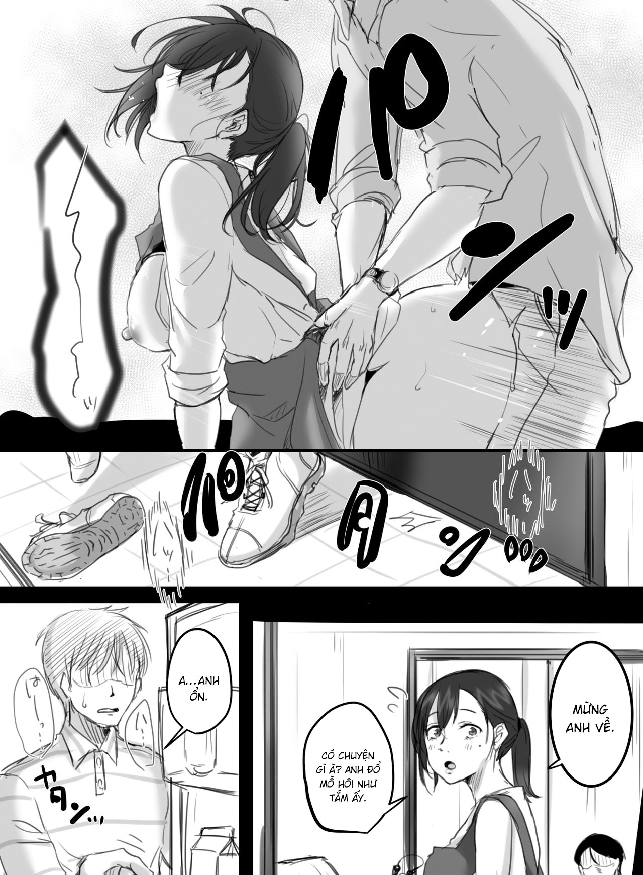 Đọc truyện hentai 15 phút tăng ca - Chương 2.2: Chương của người chồng