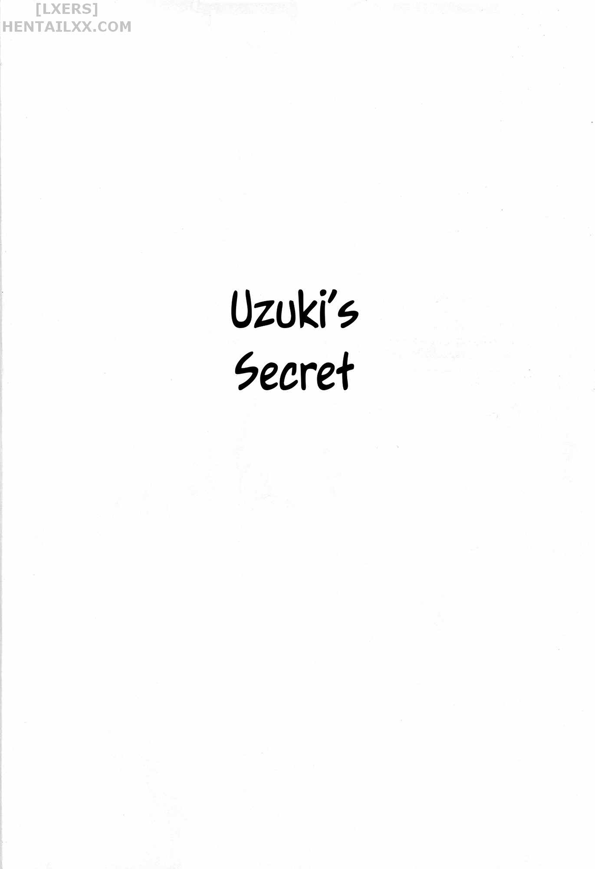 Đọc truyện hentai Uzuki's Secret - Oneshot