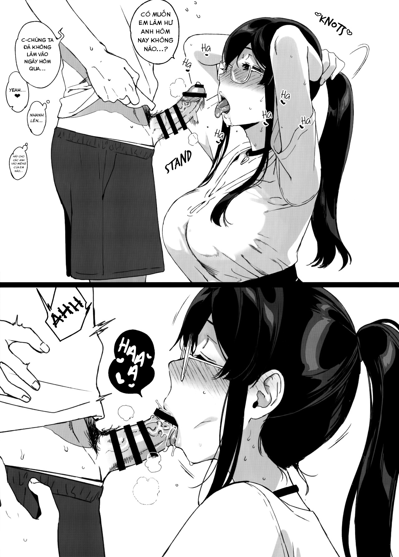 Đọc truyện hentai Vừa về đã chịt thử nghiệm - Oneshot