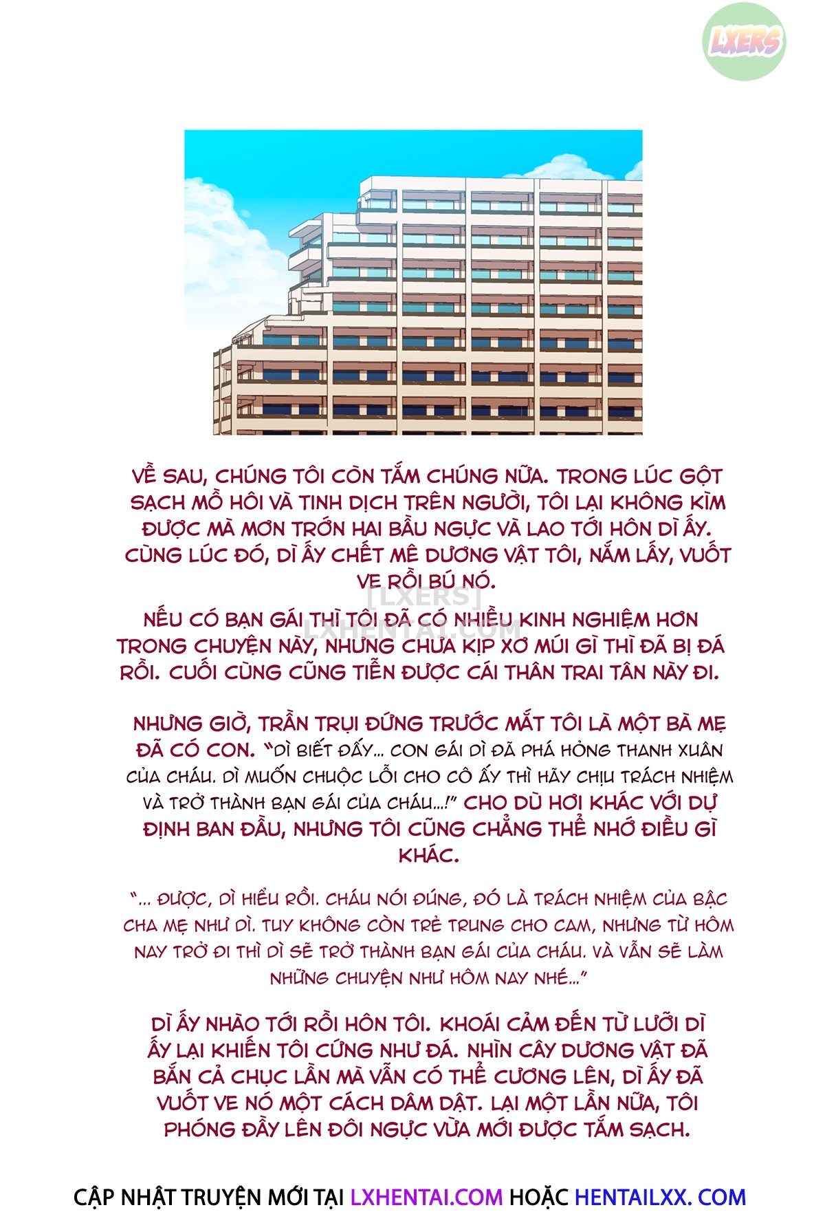 Đọc truyện hentai Bà MILF nhà kế bên là mẹ bạn gái cũ của tôi - Oneshot