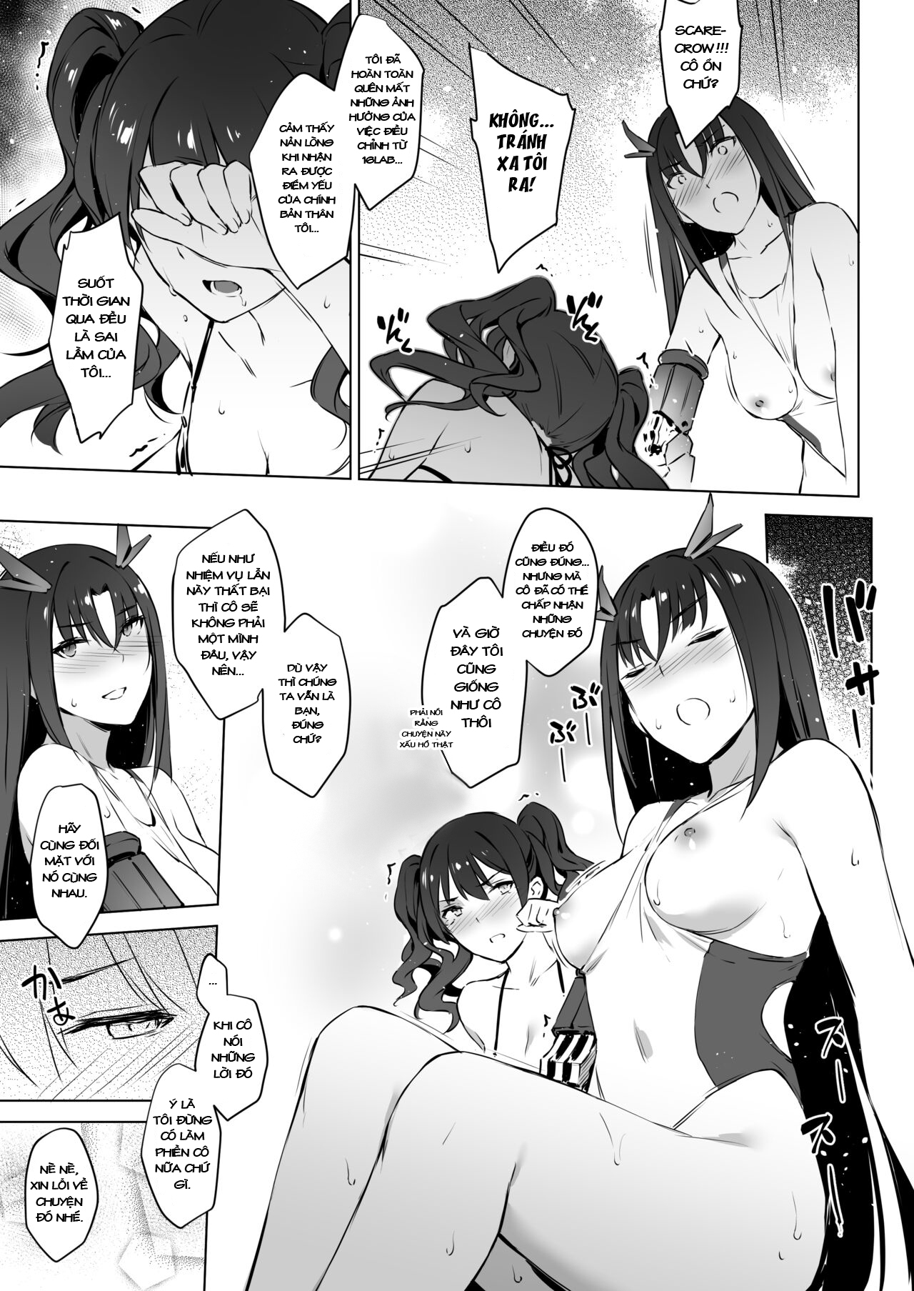 Đọc truyện hentai Cuộc thi giới hạn áo tắm - Y tế (Girls Frontline) - Oneshot