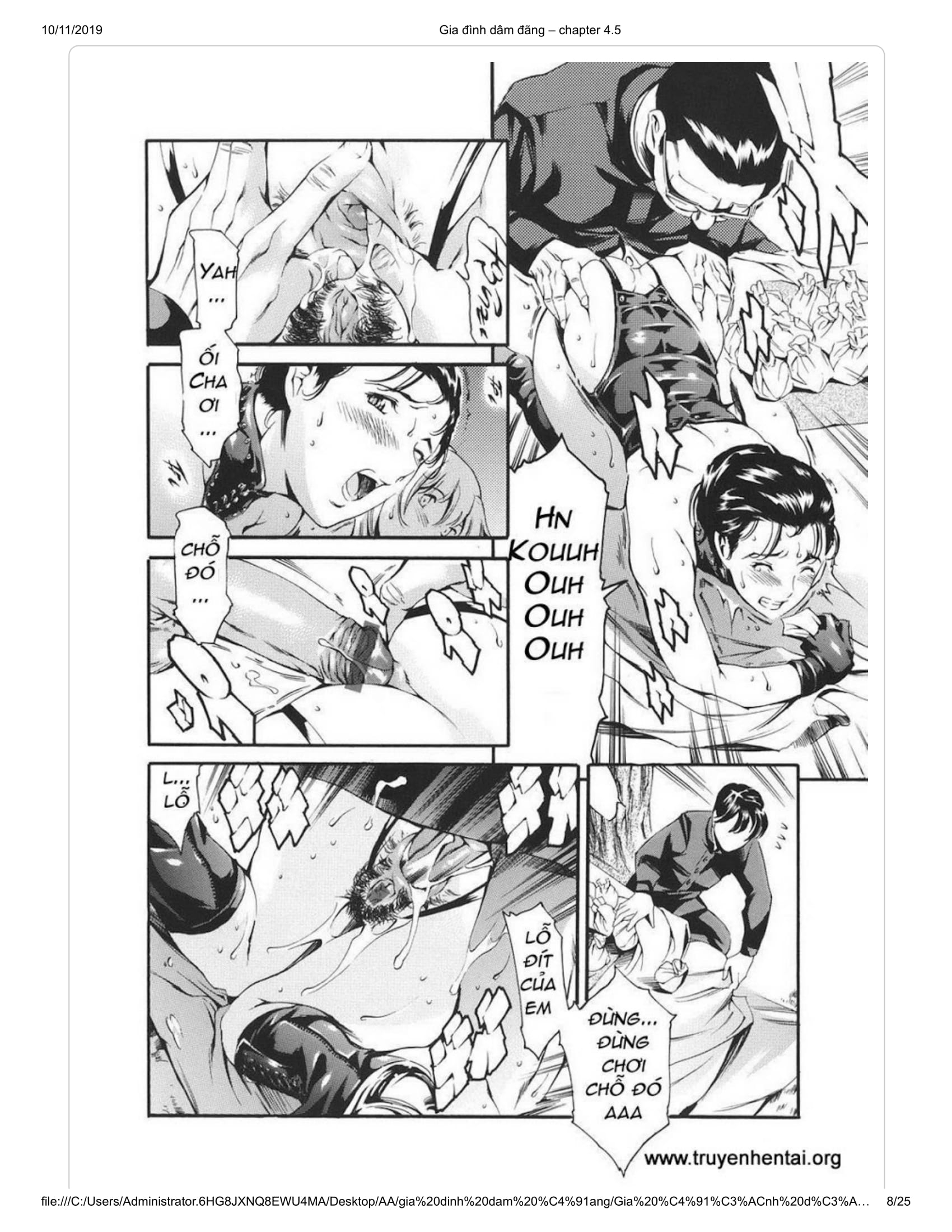 Đọc truyện hentai Katei no Jijou - Chap 7