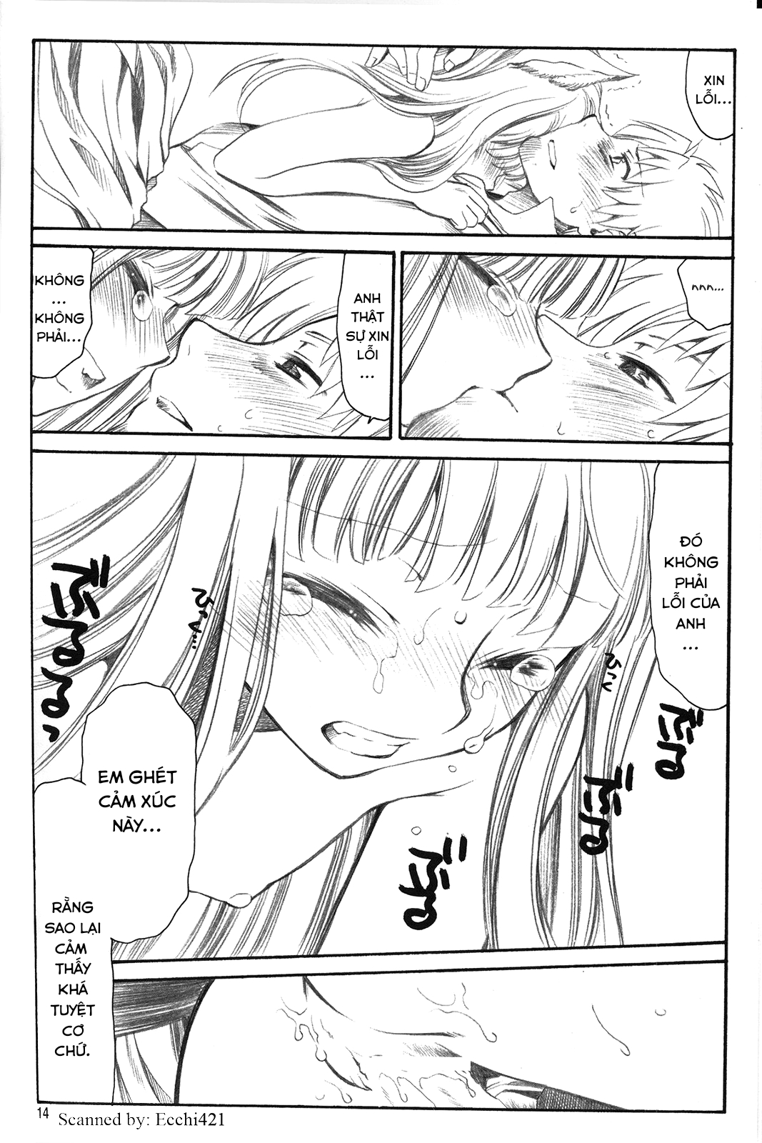 Đọc truyện hentai Shiawase o Ushinau Naraba Kinyoku Nado Gu no Kocchou (Sói và gia vị) - Oneshot