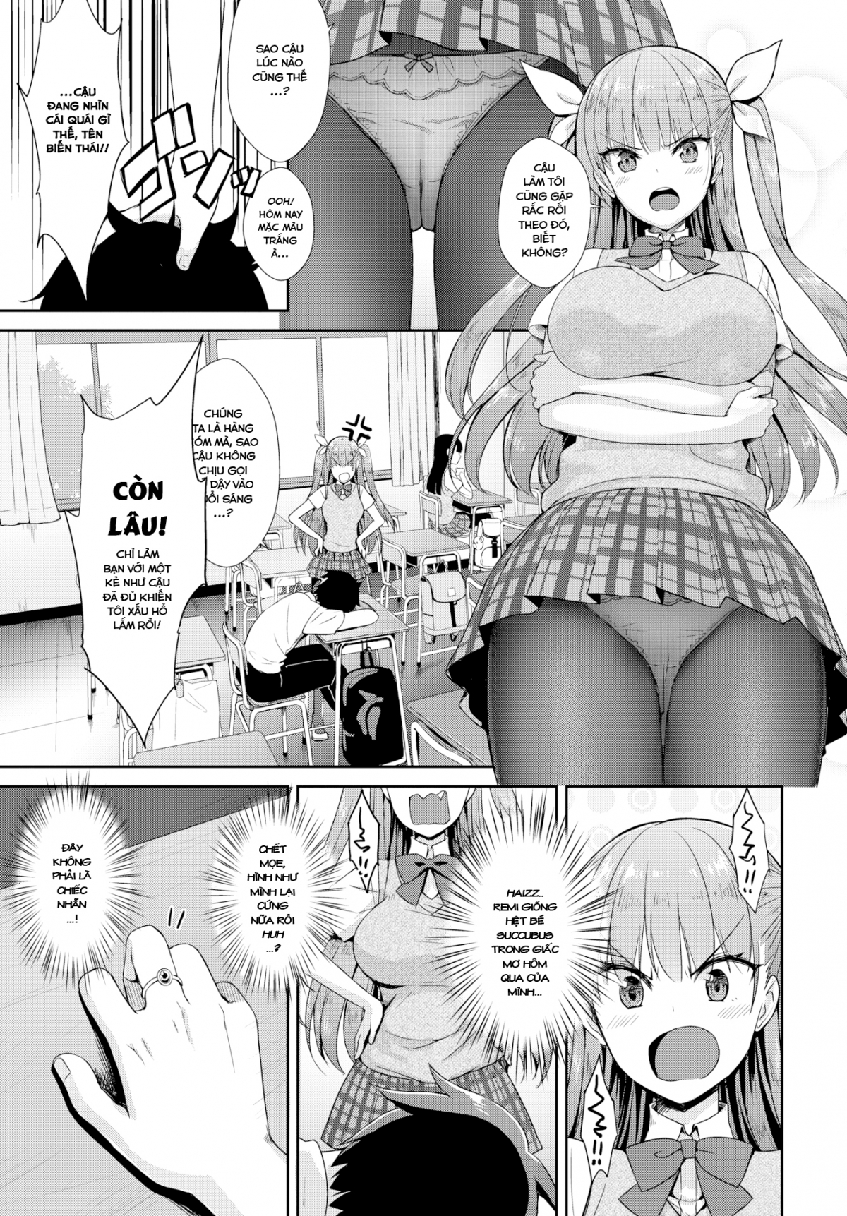 Đọc truyện hentai Hàng xóm của tôi là Succubus - Chap 1