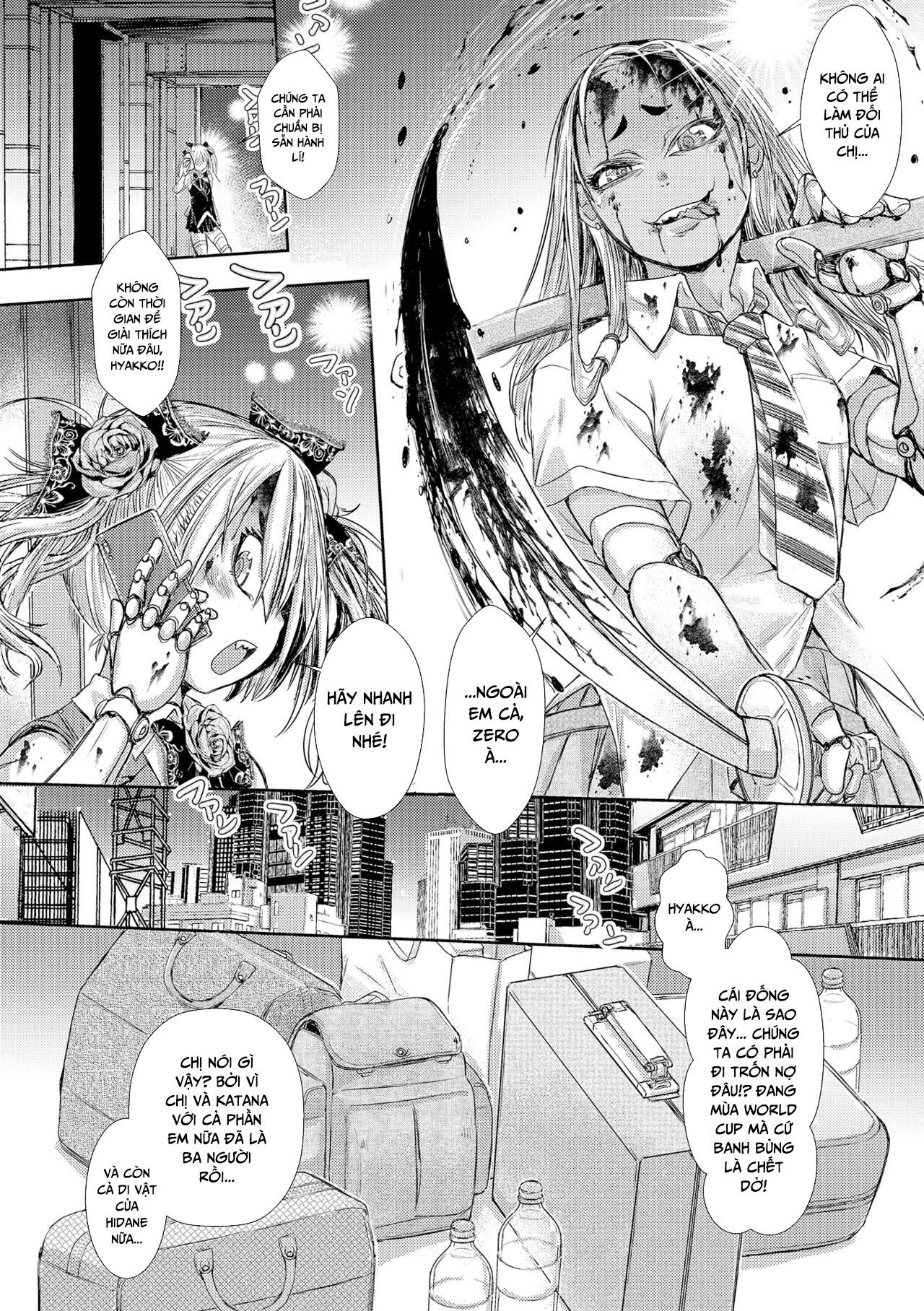 Đọc truyện hentai Thị trấn đen - Chap 9- End
