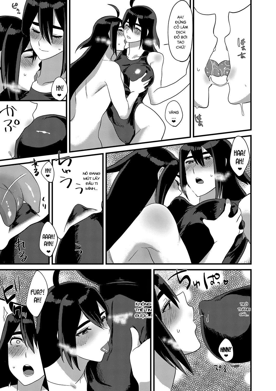 Đọc truyện hentai Ore ga Kanojo no Mizugi ni Kigaetara - Oneshot