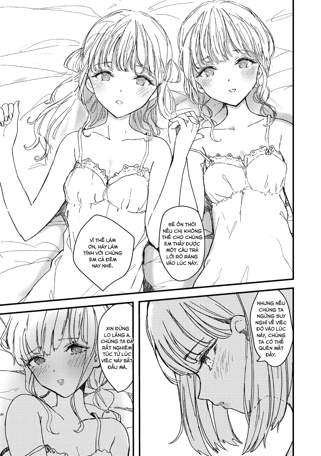 Đọc truyện hentai Twins Are Making Love to Me - Oneshot