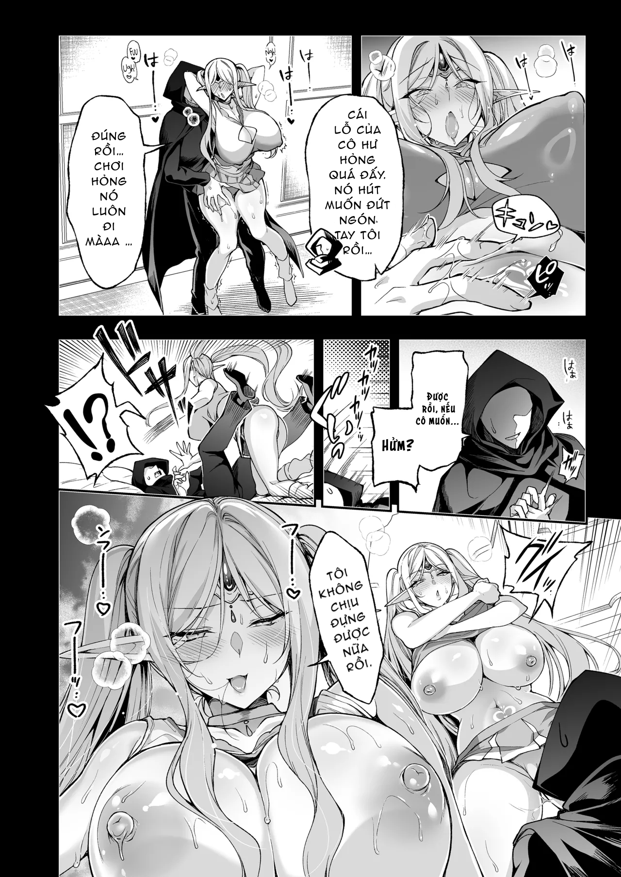 Đọc truyện hentai Elf ni Inmon o Tsukeru Hon LEVEL:8 - Oneshot