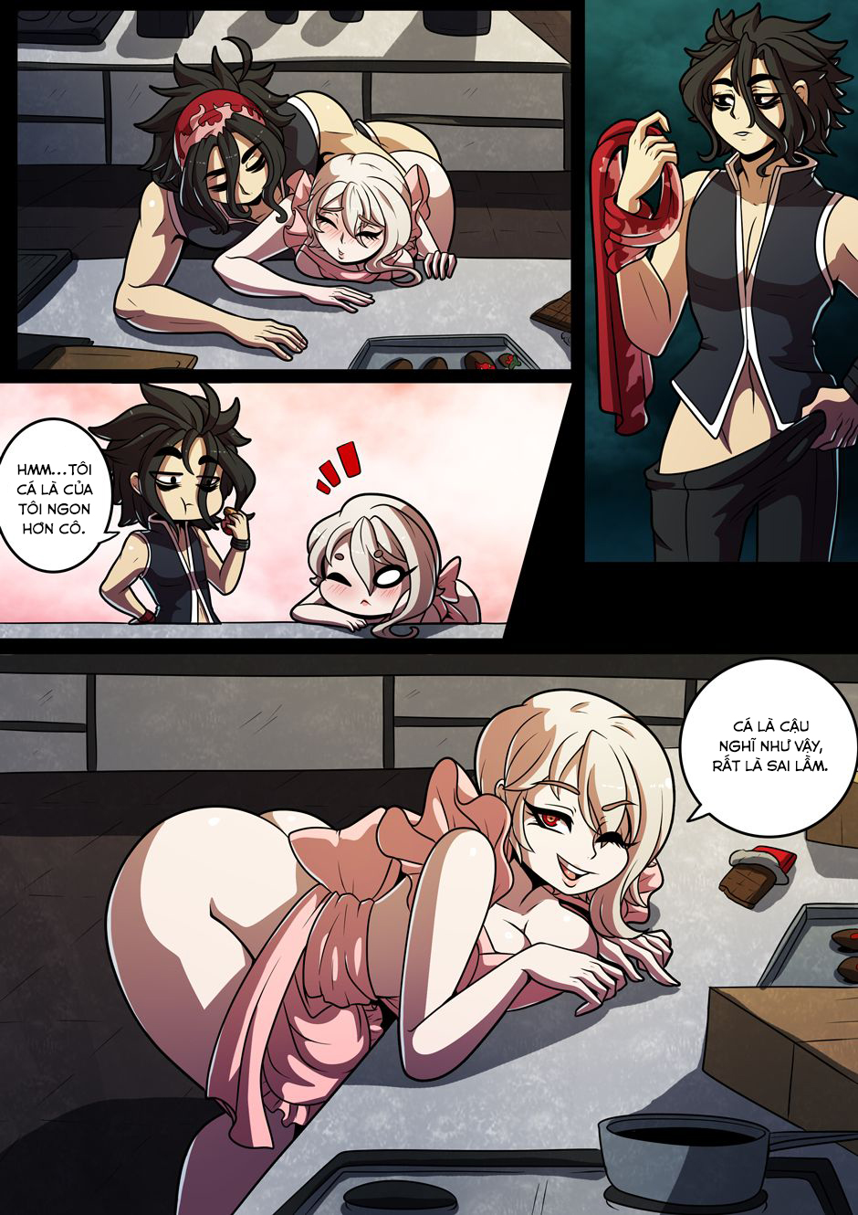 Đọc truyện hentai Private Cookoff - Oneshot