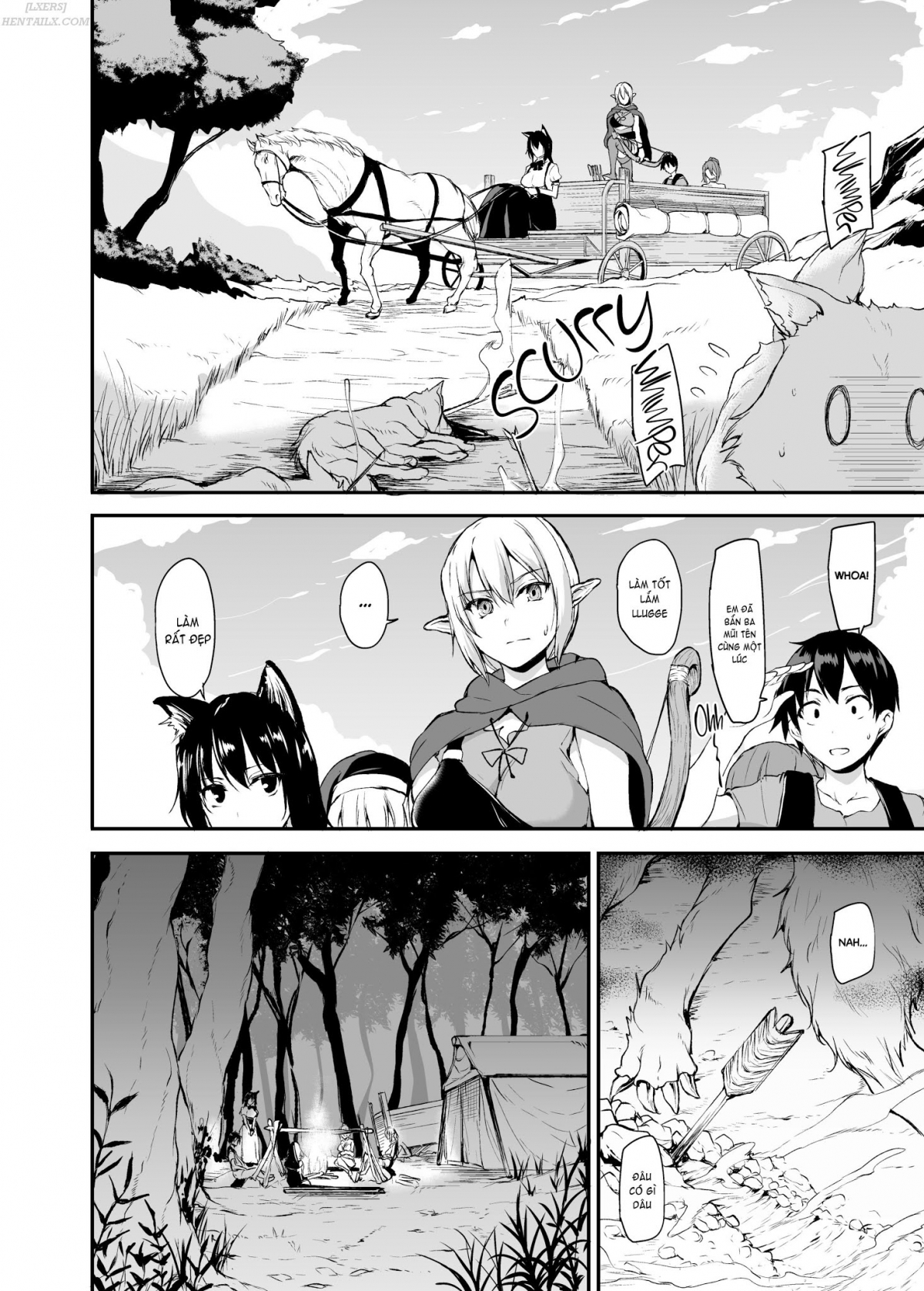 Đọc truyện hentai Tales of a Harem in Another World - Chap 2