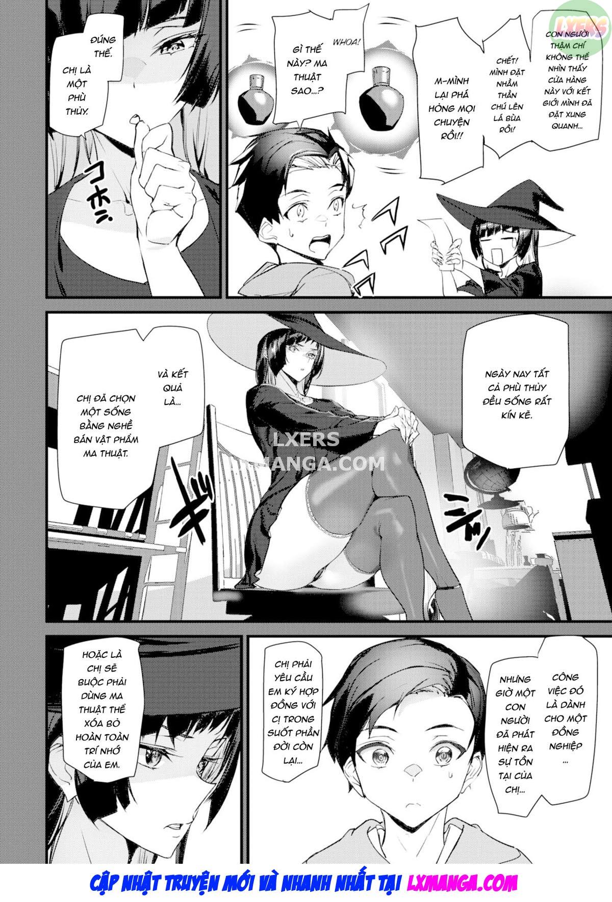 Đọc truyện hentai Phù thủy boobie - Oneshot