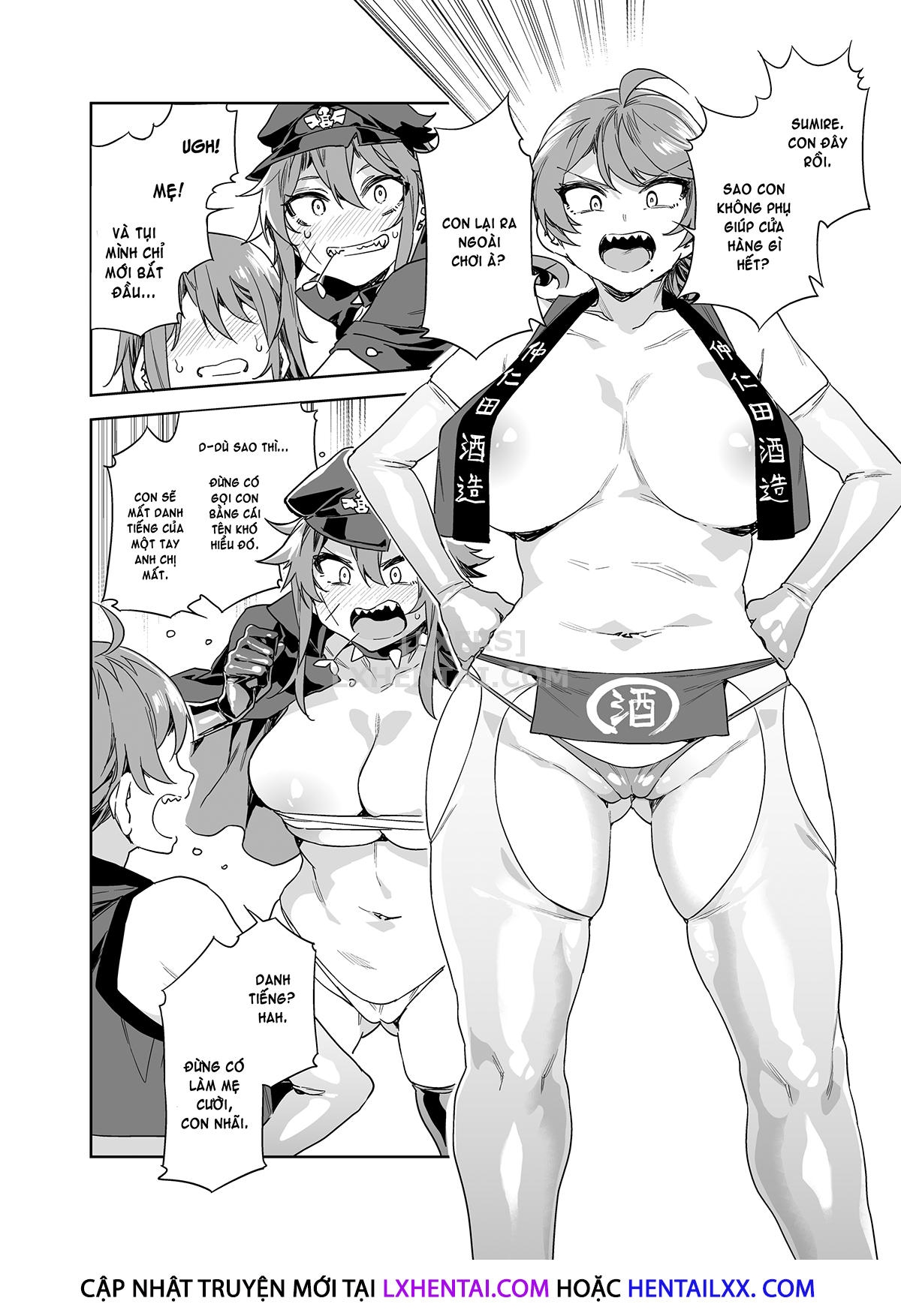 Đọc truyện hentai Teisou Kannen Zero No Onna Tomodachi - Chap 4 - The Delinquent Girl With Zero Chastity and her Mom