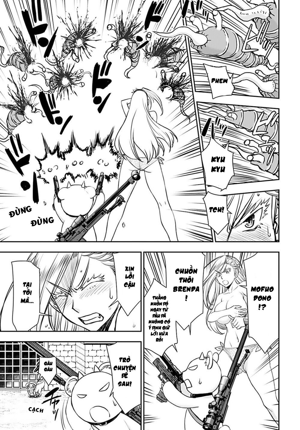 Đọc truyện hentai Xạ thủ mềm mại của Nữ chiến binh - Chap 16