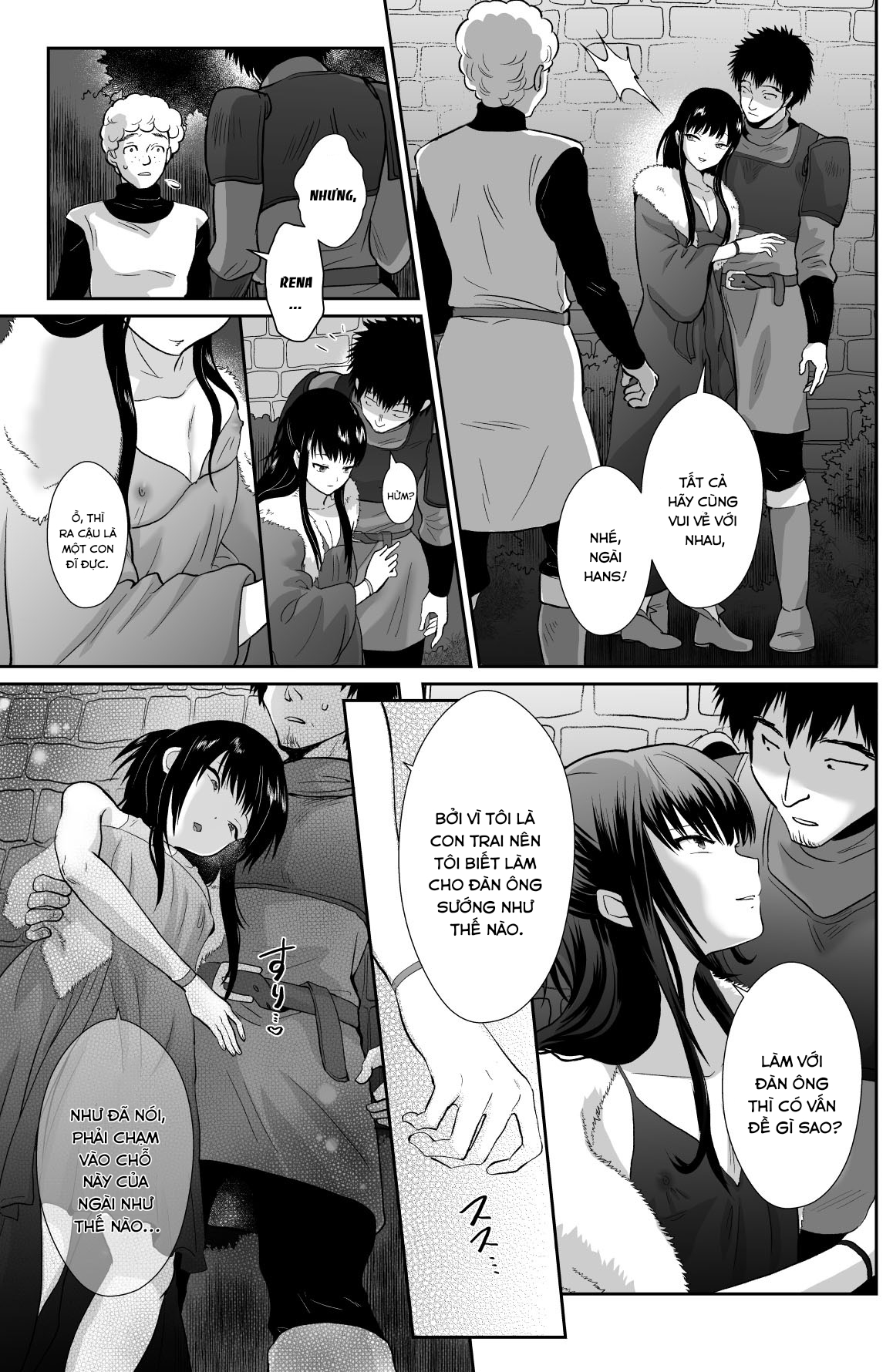 Đọc truyện hentai Kawaisou na Ouji-sama wa Warui Mahou de Oshiro no Mesu Benki ni Sarete Shimaimashita - Chap 2