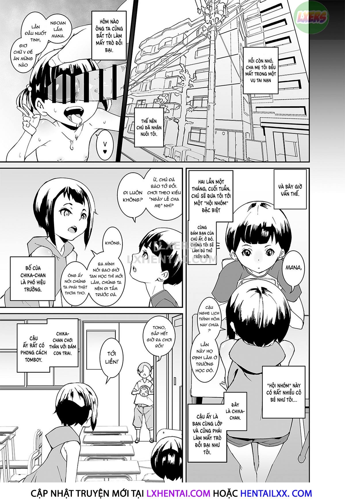 Đọc truyện hentai Papa-Tachi No Hinpyoukai - Oneshot