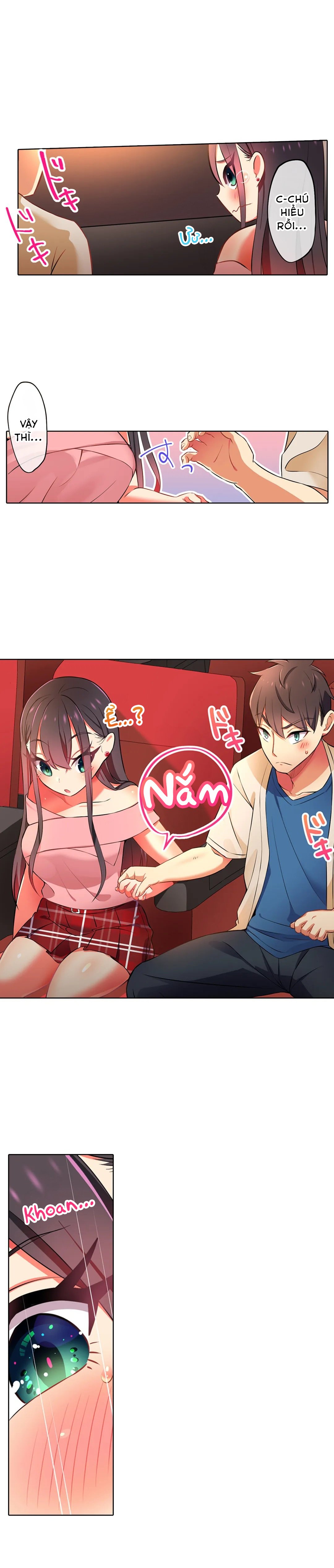 Đọc truyện hentai Chơi cháu gái tại bữa tiệc đồ ngủ! - Chap 23: Đi xem phimmm