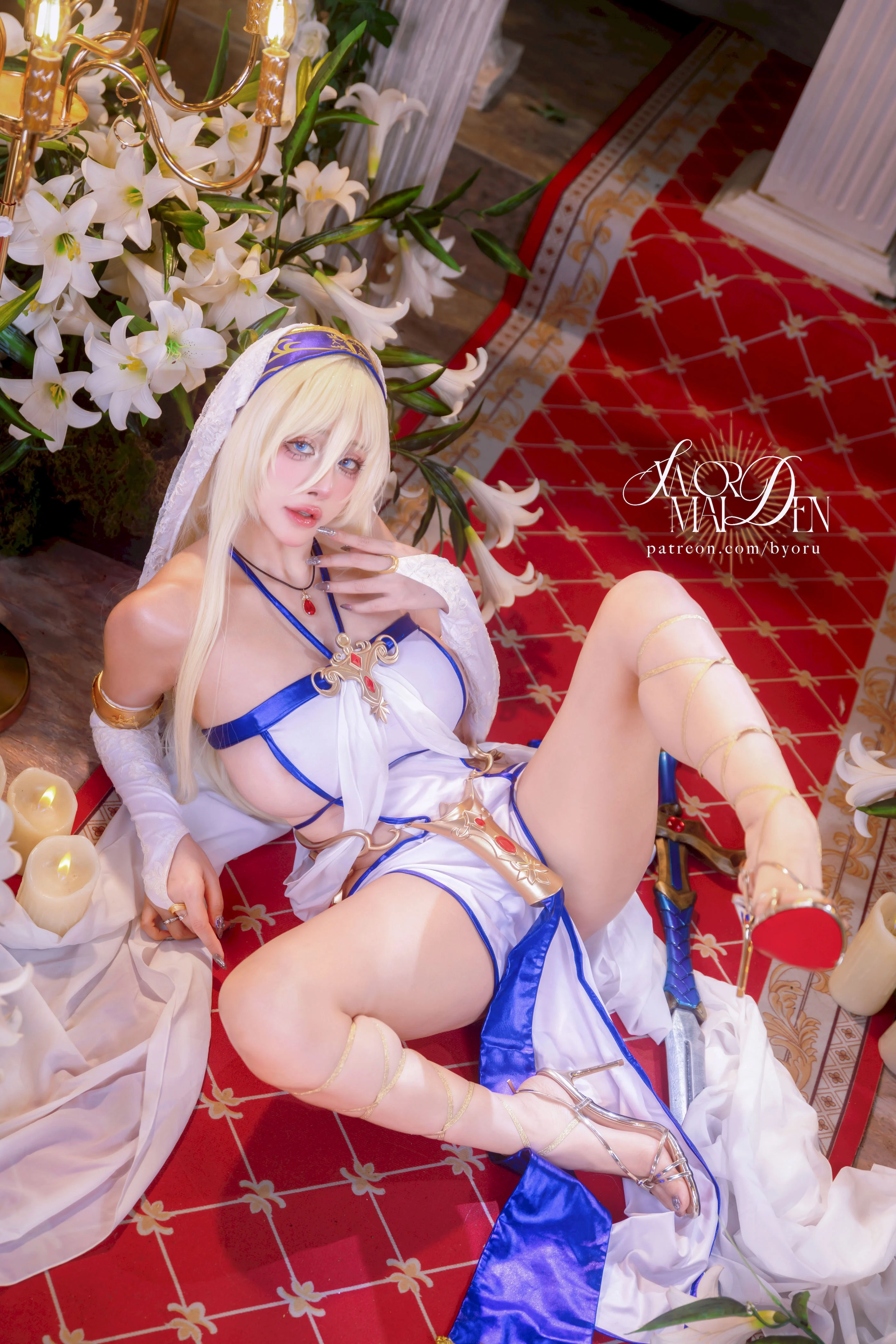 Đọc truyện hentai Tuyển tập Albums siêu phẩm Cosplay - Chap 1311 - Byoru - Sword Maiden