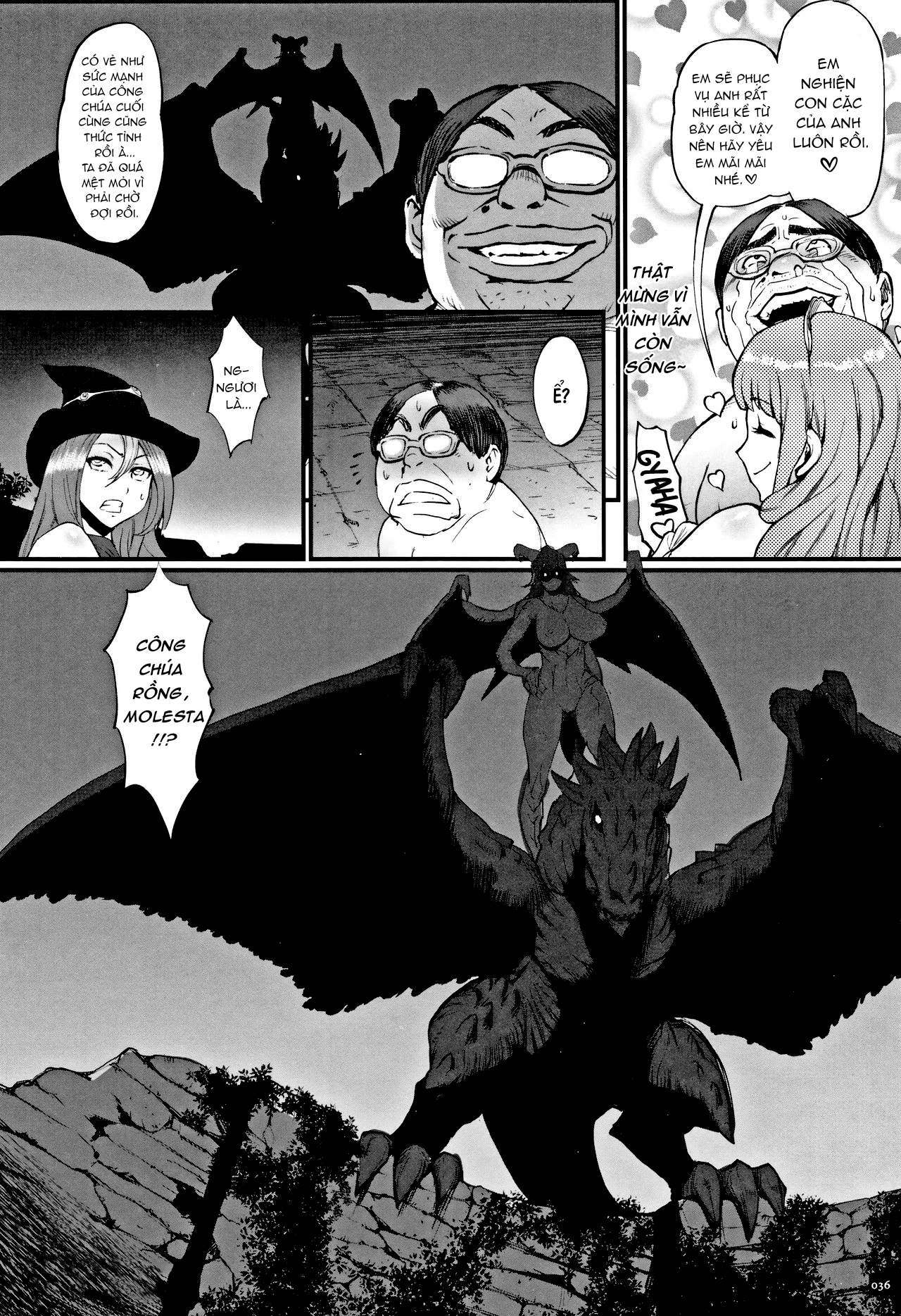 Đọc truyện hentai Hime to Dragon - Chap 1