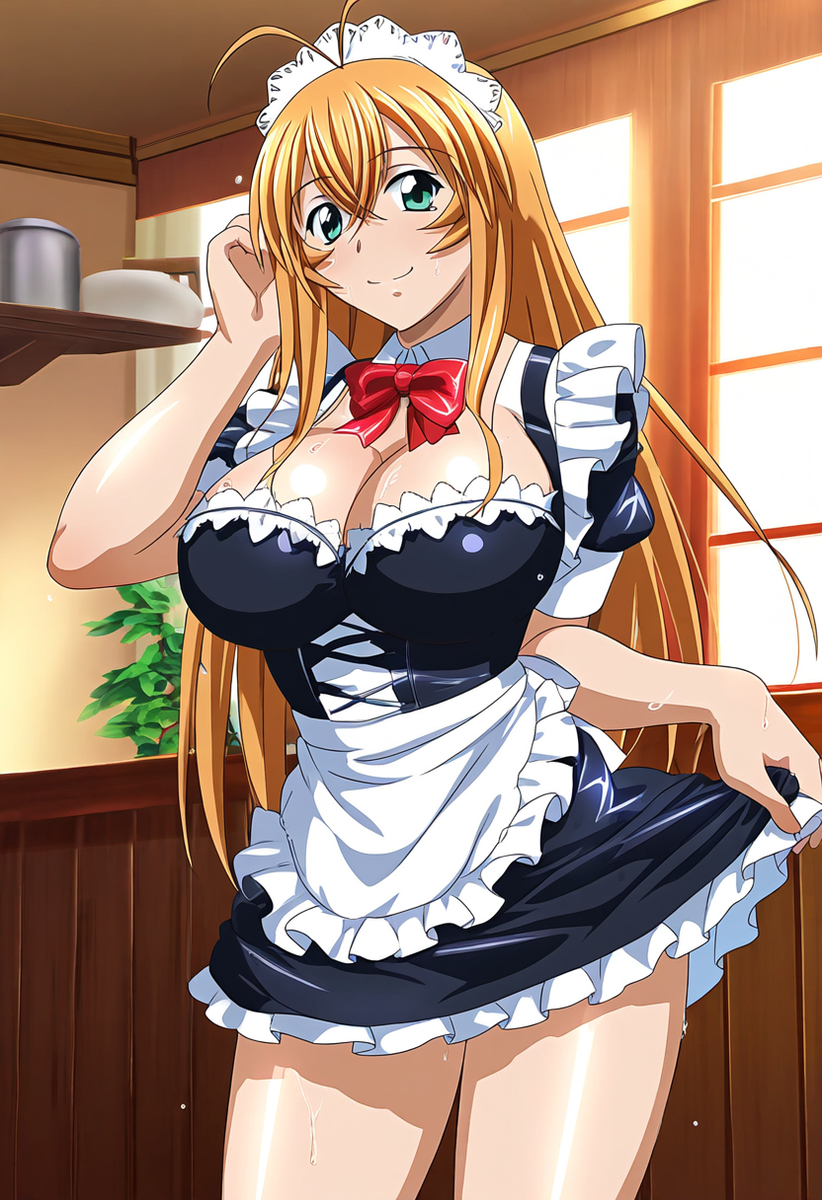 Đọc truyện hentai Tuyển tập Albums Art hentai - Chap 268 - Sonsaku (Ikki Tousen) AI illustration maid outfit
