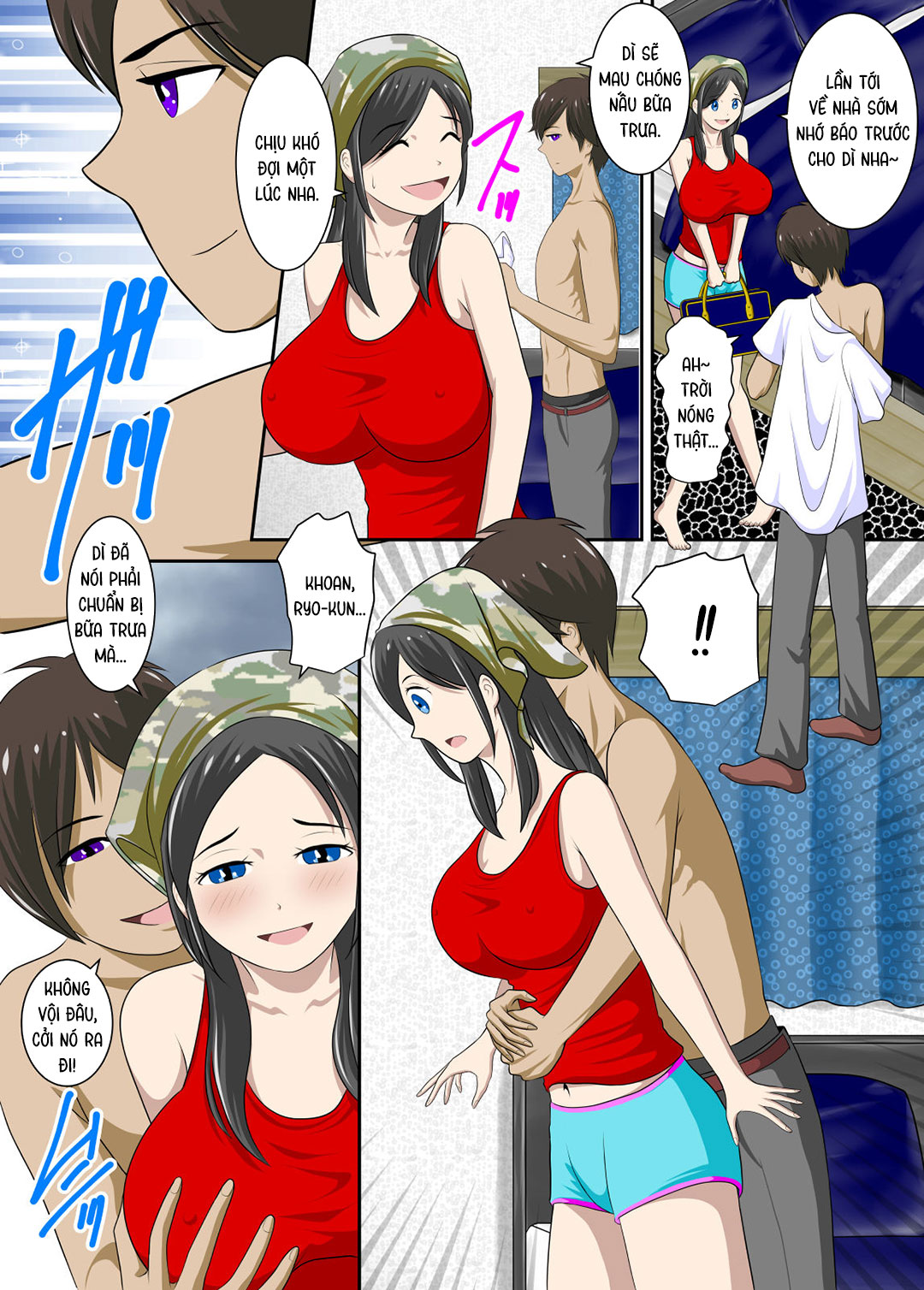 Đọc truyện hentai Mẹ ruột – Mẹ kế và Tôi - Oneshot