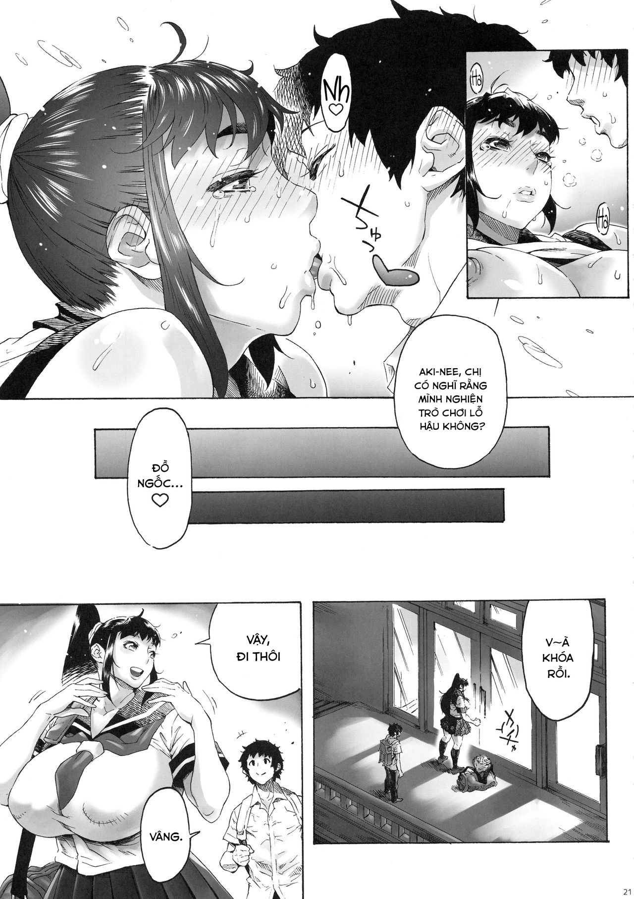 Đọc truyện hentai Bạn thời thơ ấu của tôi là một cô nàng buộc tóc đuôi ngựa - Chap 3 end