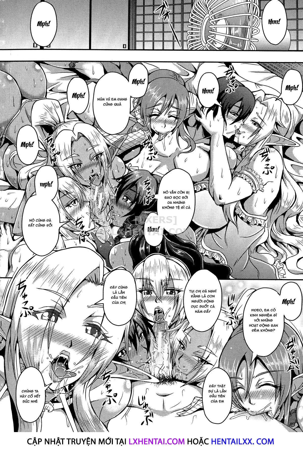 Đọc truyện hentai Elf Harem Story - Chap 1