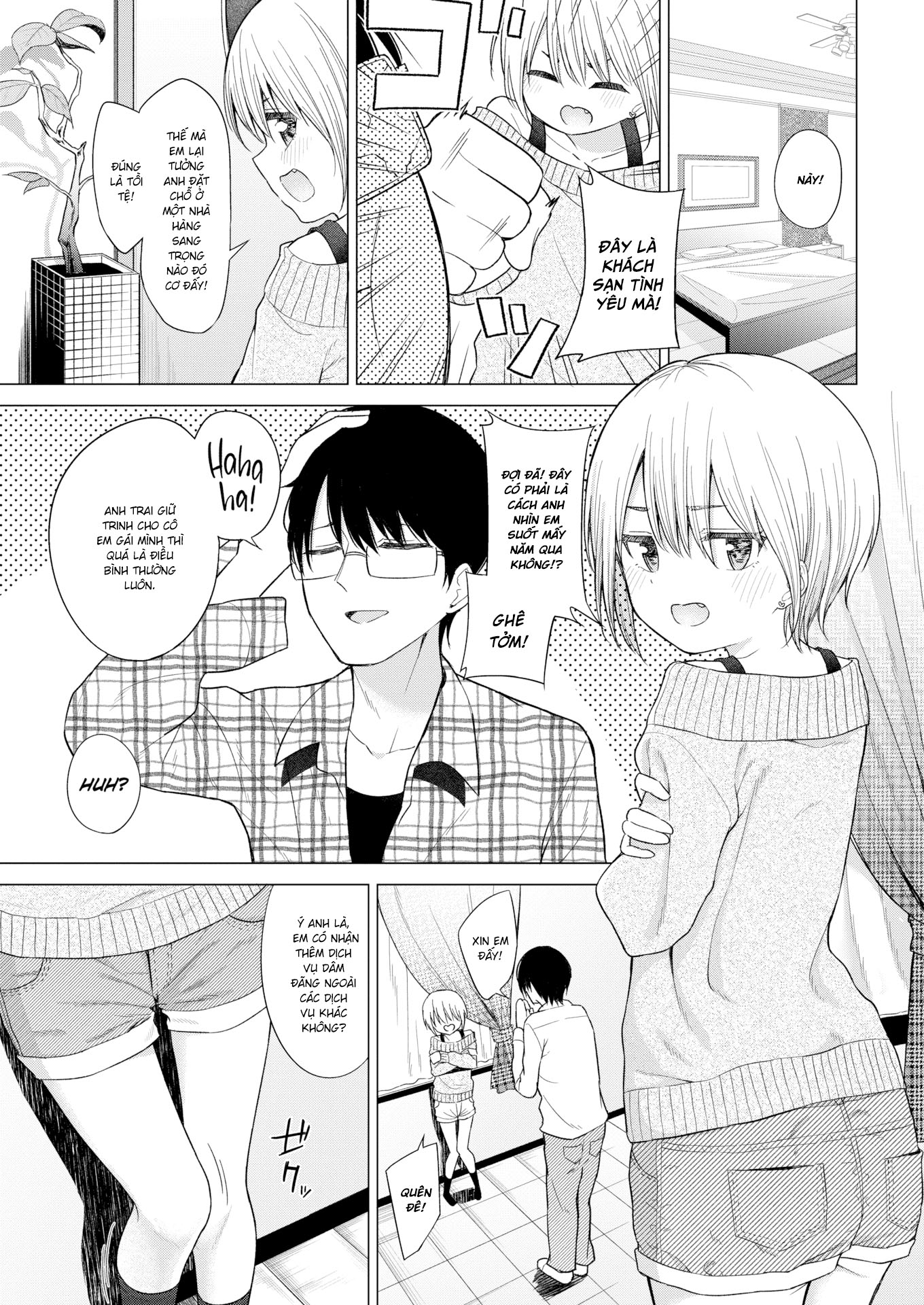 Đọc truyện hentai Tôi thử thuê em gái mình - Oneshot