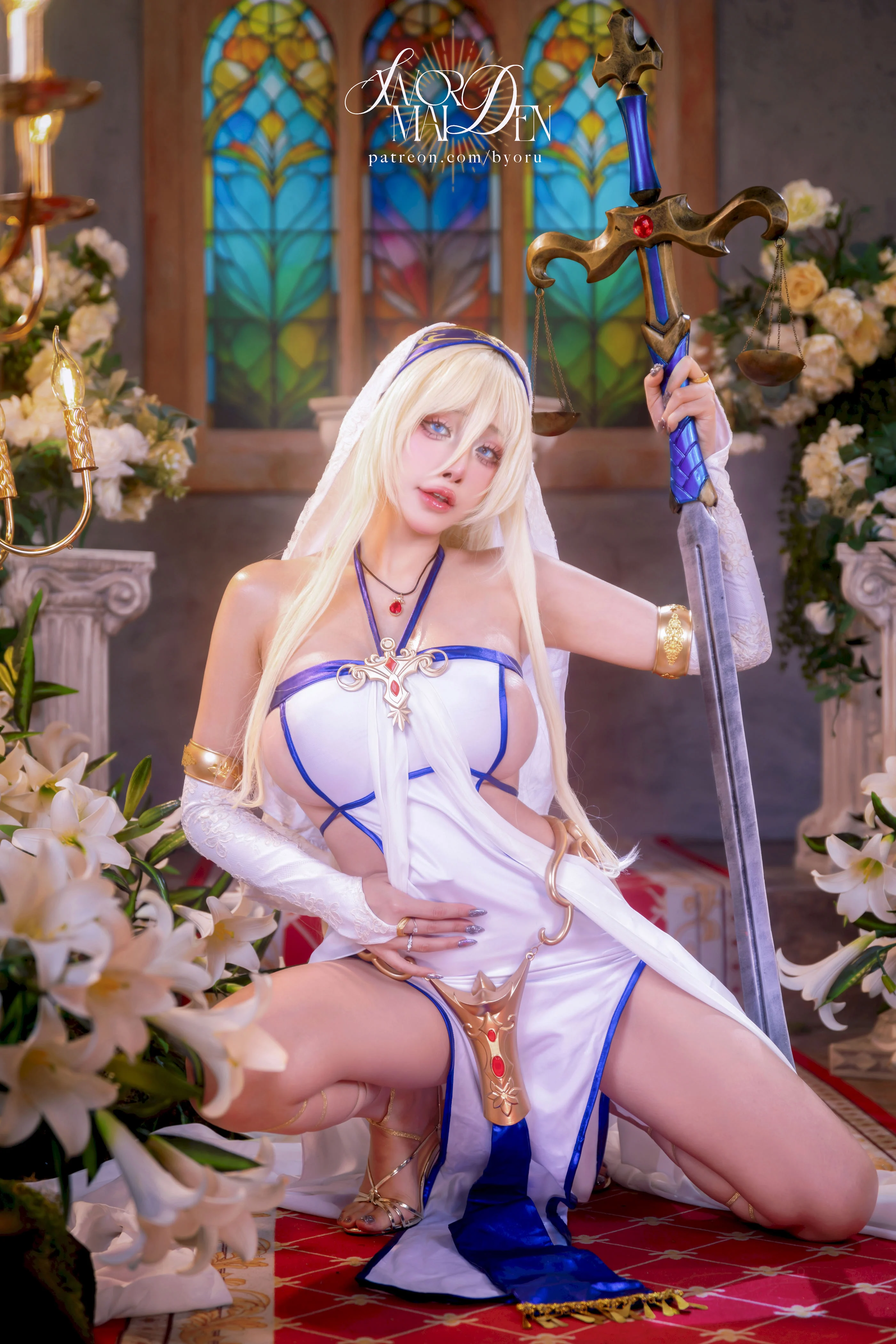 Đọc truyện hentai Tuyển tập Albums siêu phẩm Cosplay - Chap 1311 - Byoru - Sword Maiden