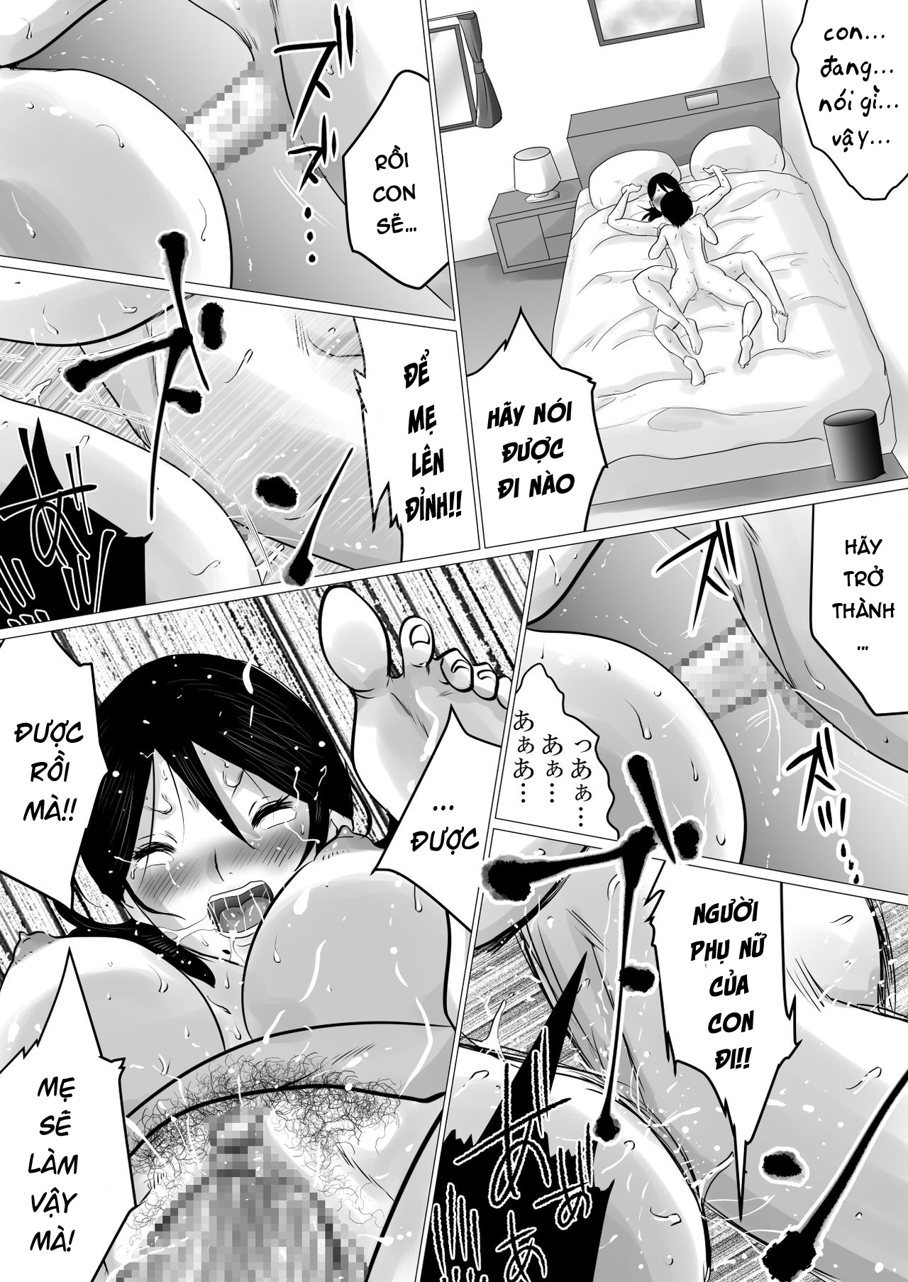 Đọc truyện hentai Món quà thi tốt với mẹ là địt! - Chap 2