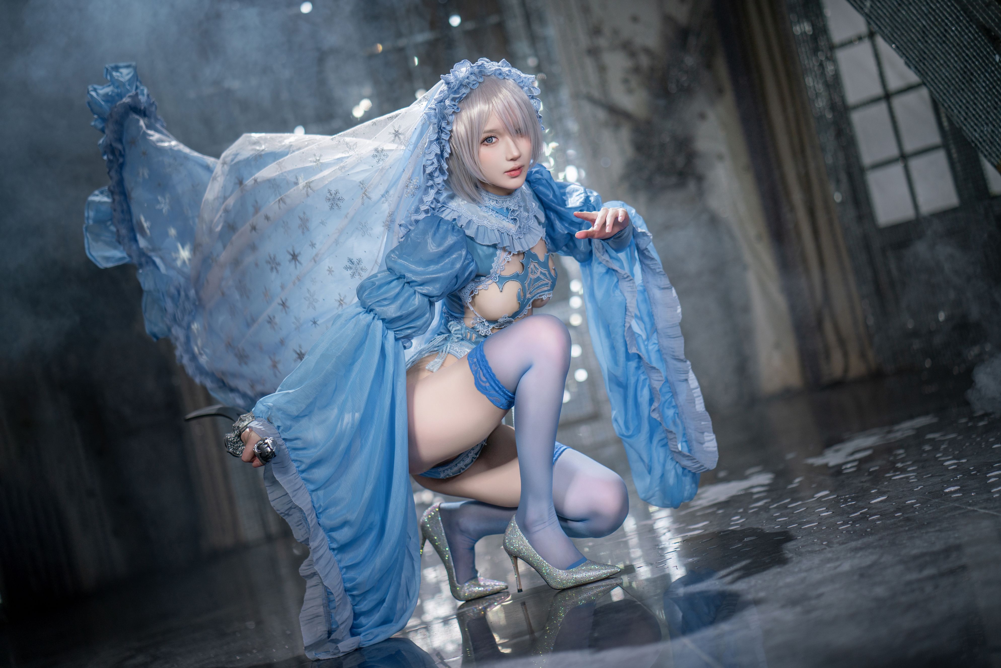 Đọc truyện hentai Tuyển tập Albums siêu phẩm Cosplay - Chap 11 - Abao-ice and snow