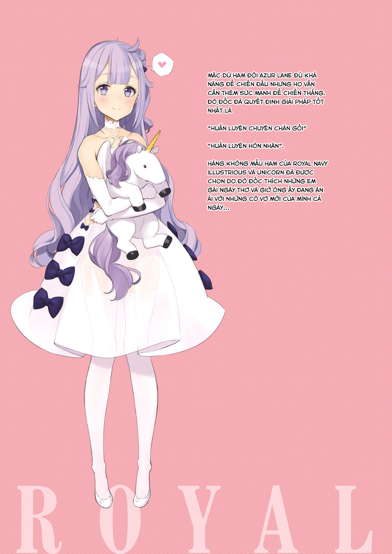 Đọc truyện hentai ROYAL WHITE (Azur Lane) - Oneshot