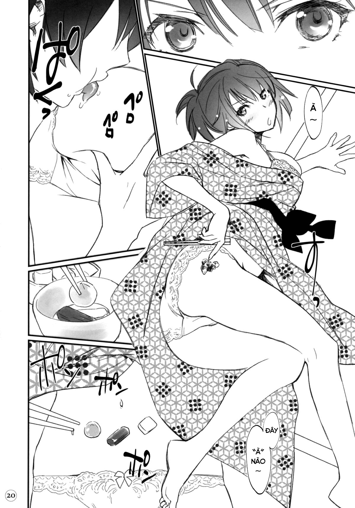 Đọc truyện hentai Hitagi family (Bakemonogatari) - Chap 1