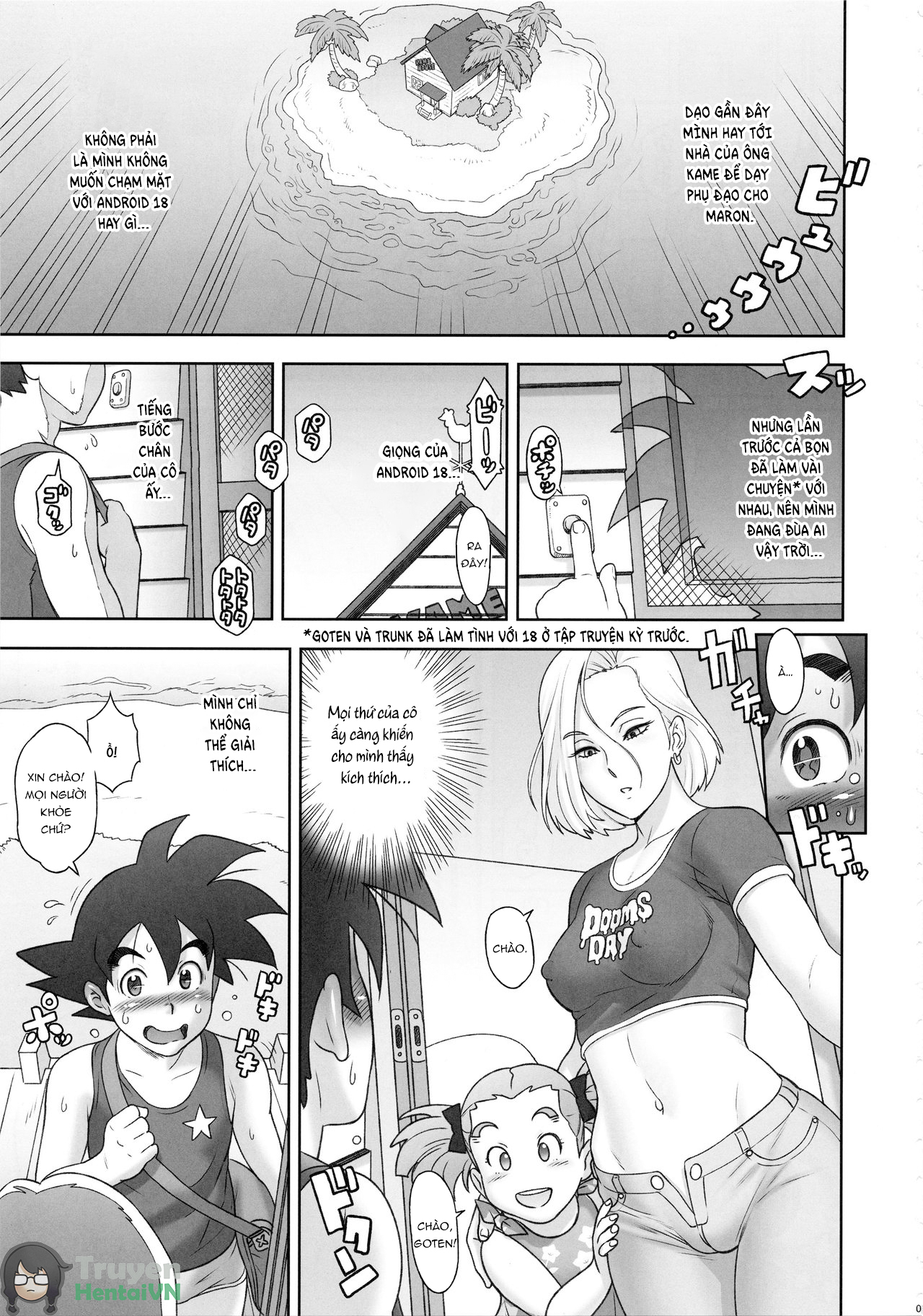 Đọc truyện hentai Songoku thèm được bú sữa - Oneshot