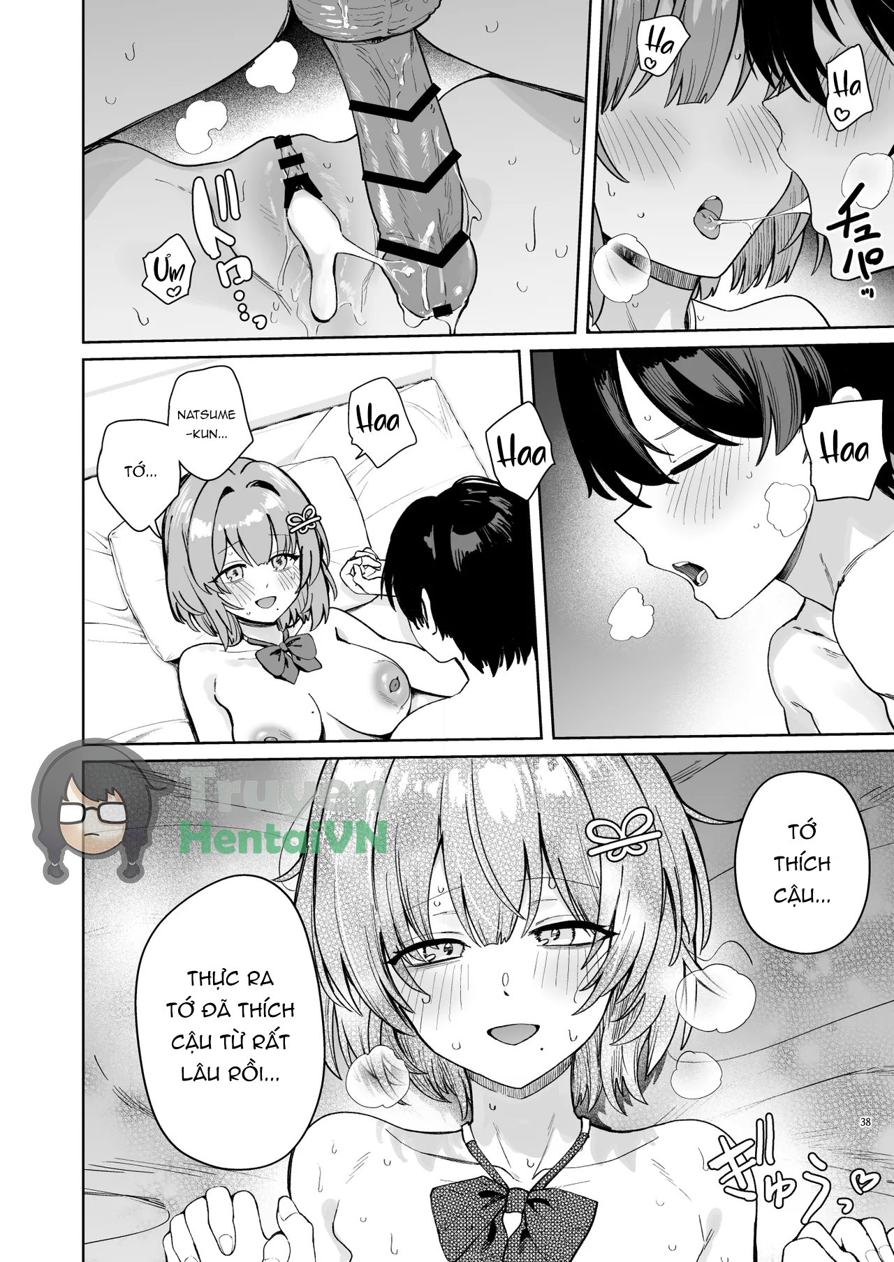 Đọc truyện hentai Class de Kakure Ninki no Hirose-san ga Guigui kuru! - Oneshot
