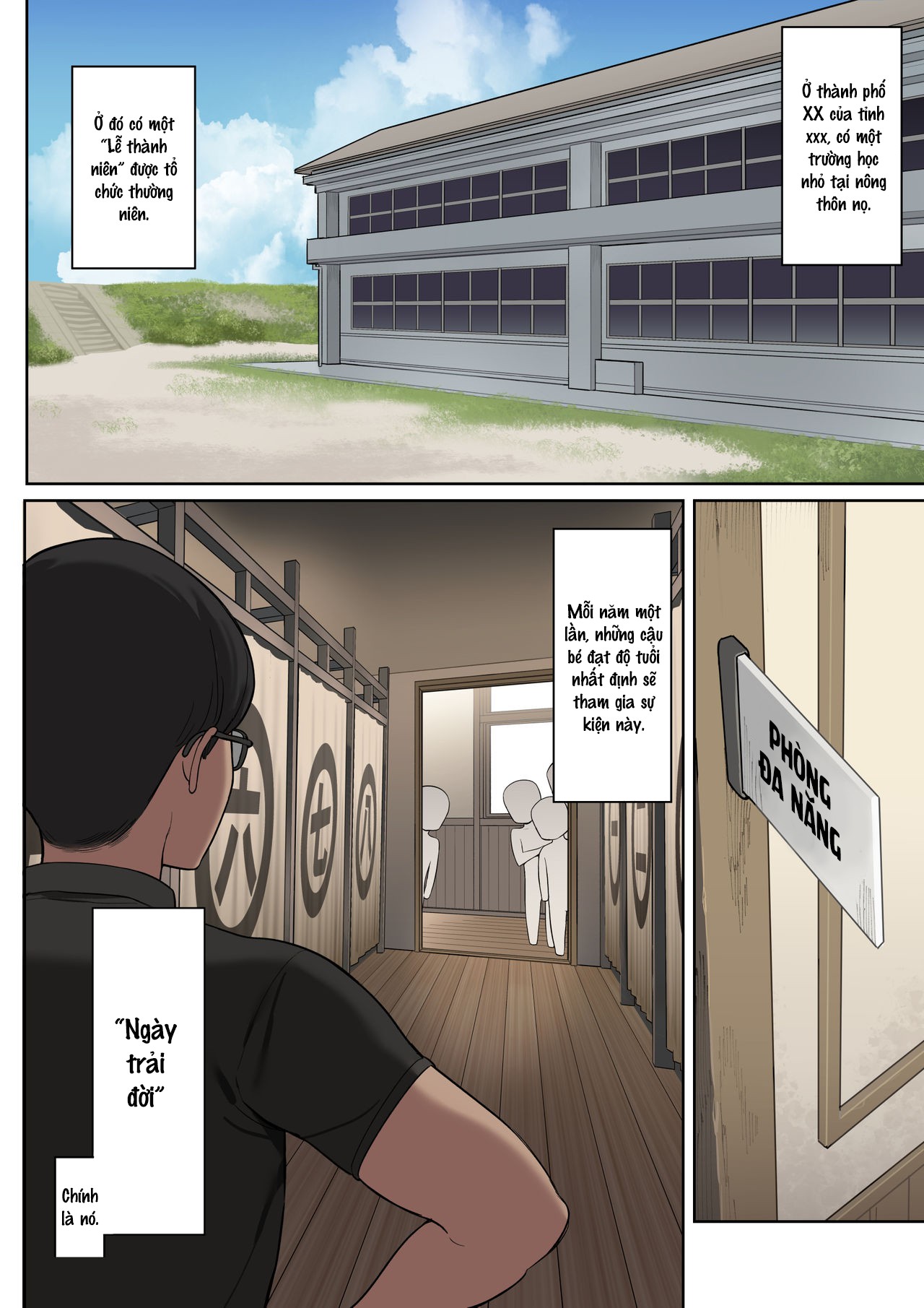 Đọc truyện hentai Trải nghiệm lần đầu ở trường - Oneshot