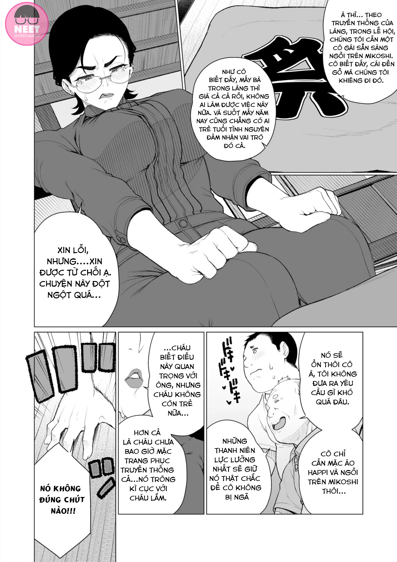 Đọc truyện hentai Tokai-ha Hitozuma Mura Matsuri (COMIC HOTMiLK Koime Vol. 49) - Oneshot