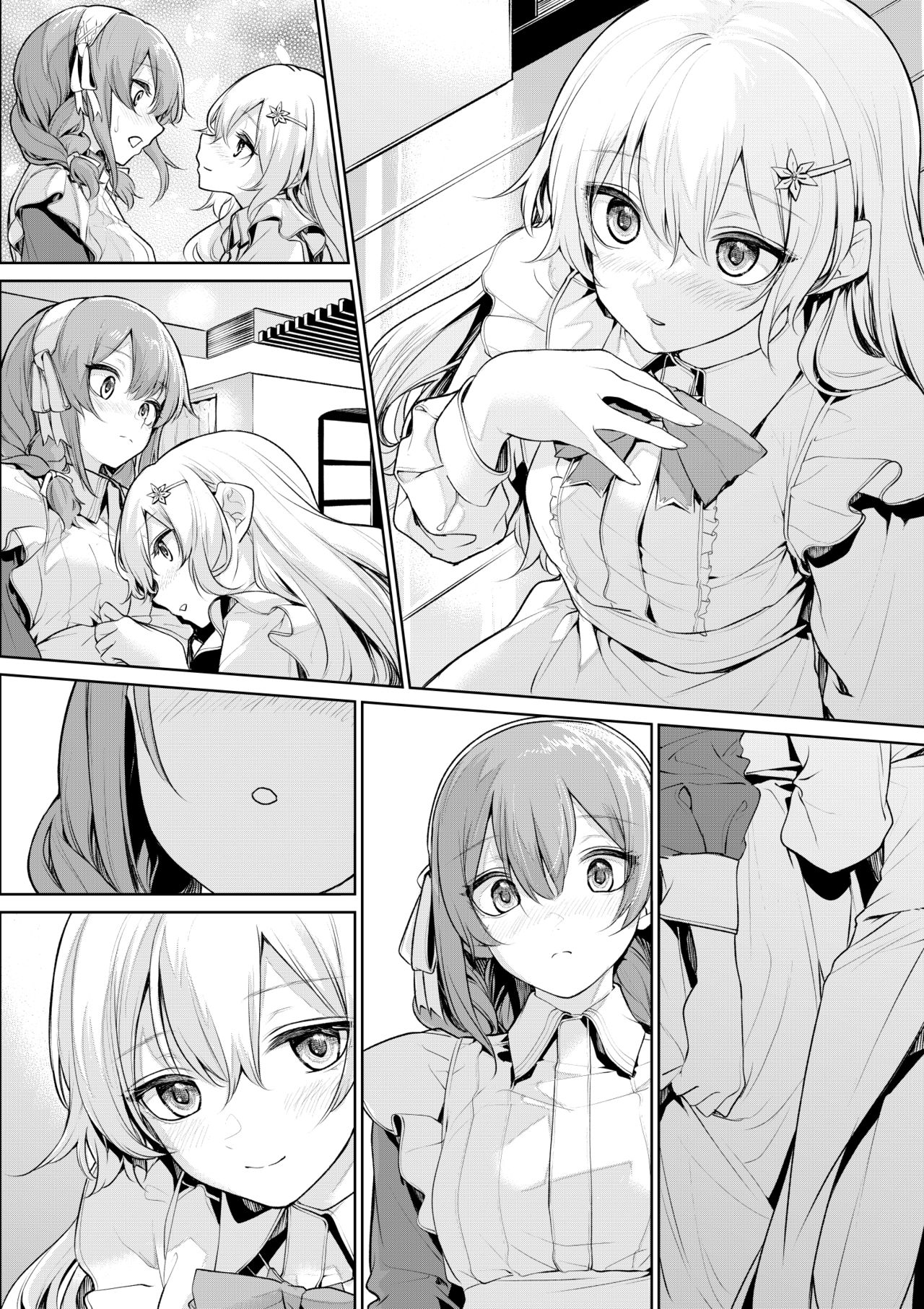 Đọc truyện hentai Tổng hợp oneshot yuri của artists zanka - Chap 2 - Shujuugyakuten suru Ojou-sama to Maid-san