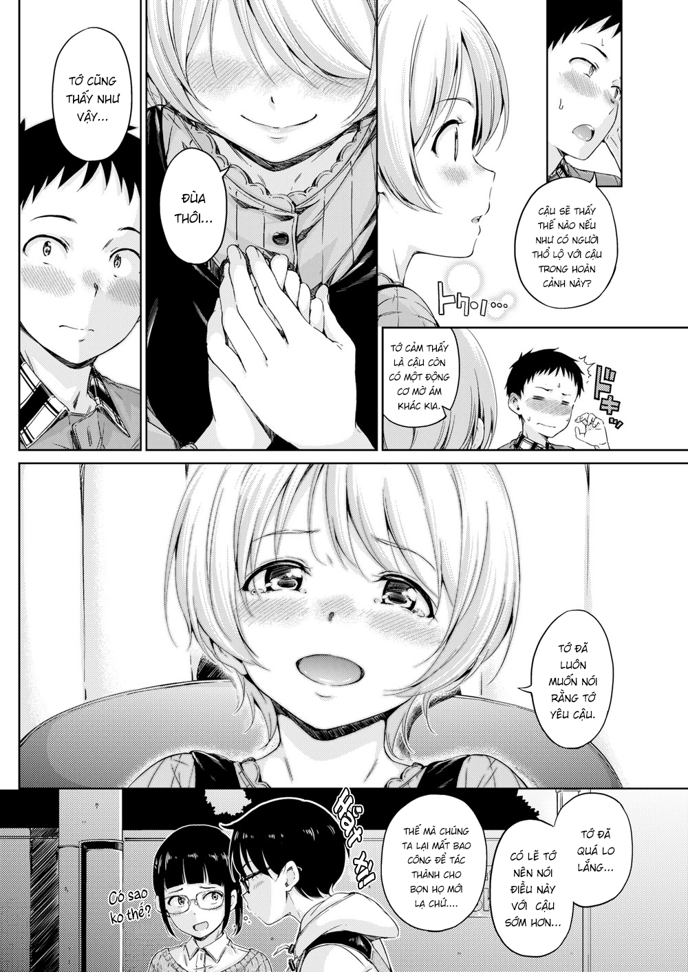 Đọc truyện hentai Atatakakute Yawarakakute (Trọn bộ) - Chap 10: I Want to Tell You!