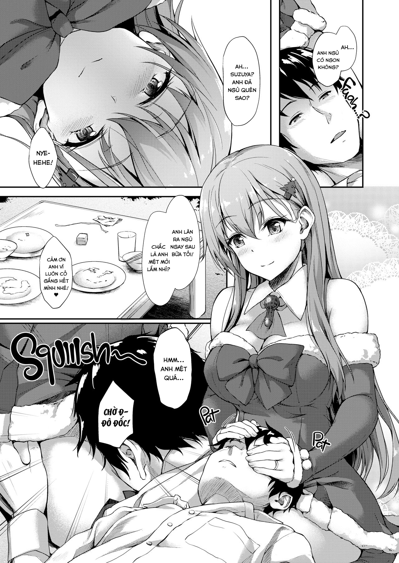 Đọc truyện hentai Sweet Night with Santa Suzuya (Kantai Collection -KanColle-) - Oneshot