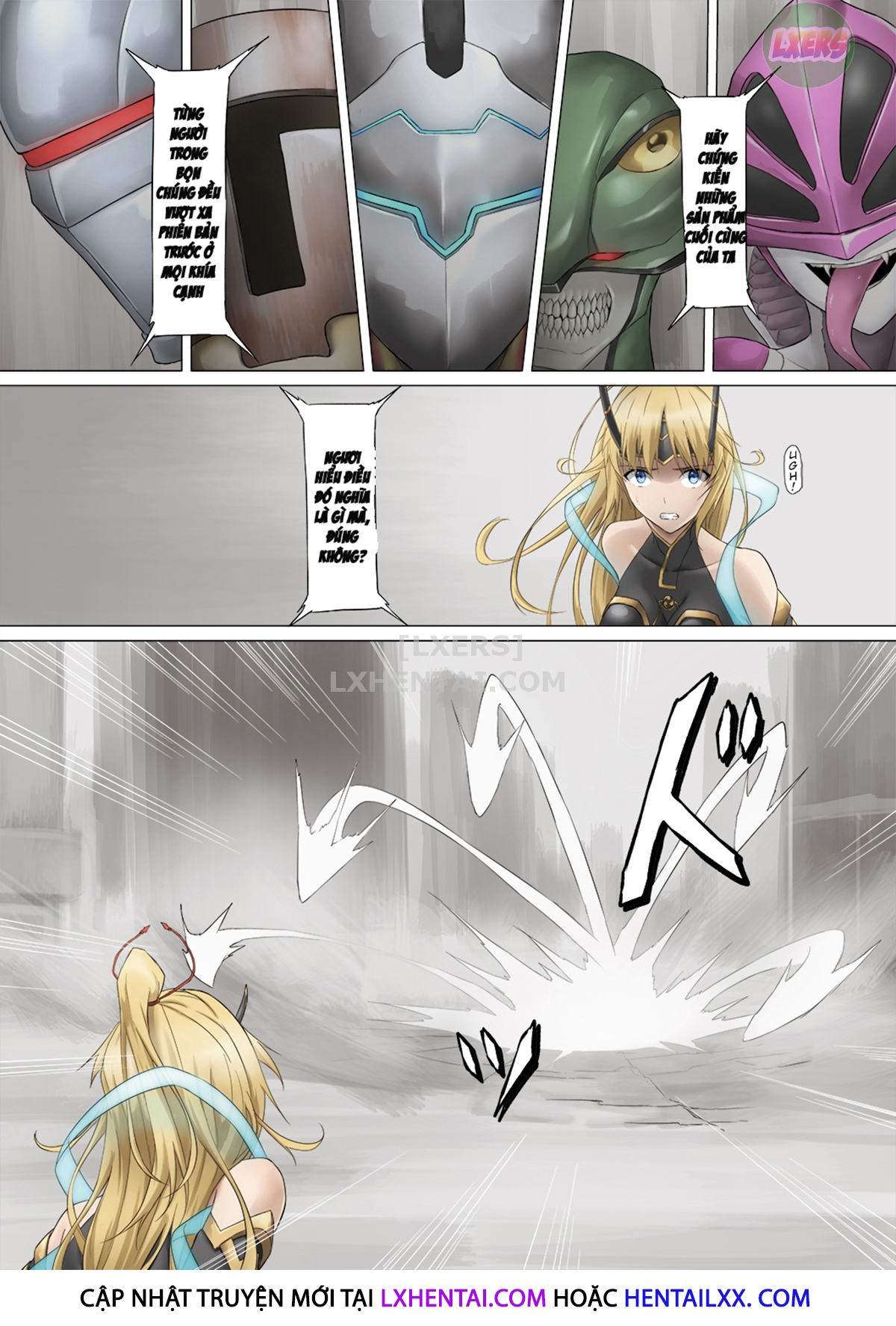 Đọc truyện hentai Heroine Violation: Swapped Between 5 Enemies - Oneshot